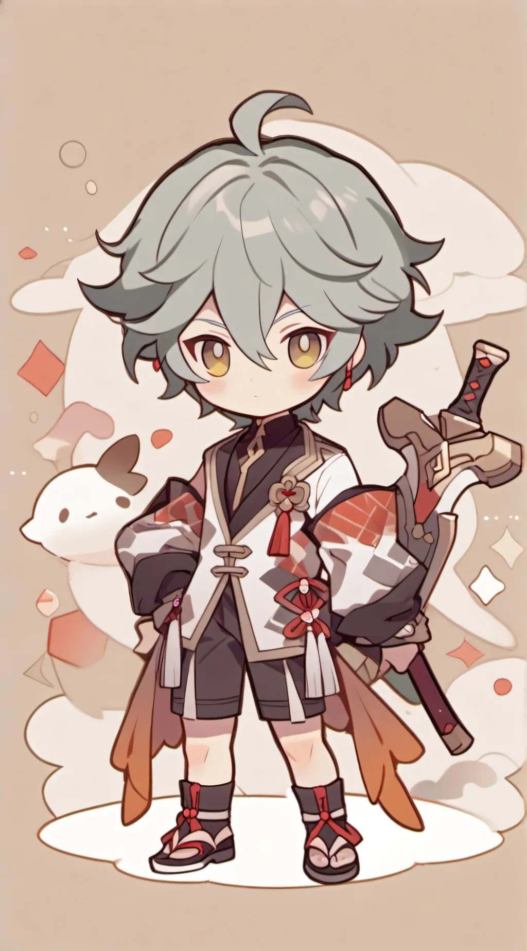 ai character: Razor background