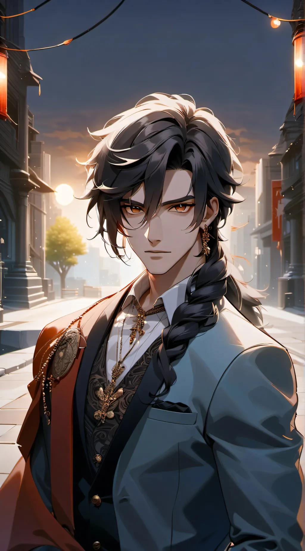 ai character: Victor  background