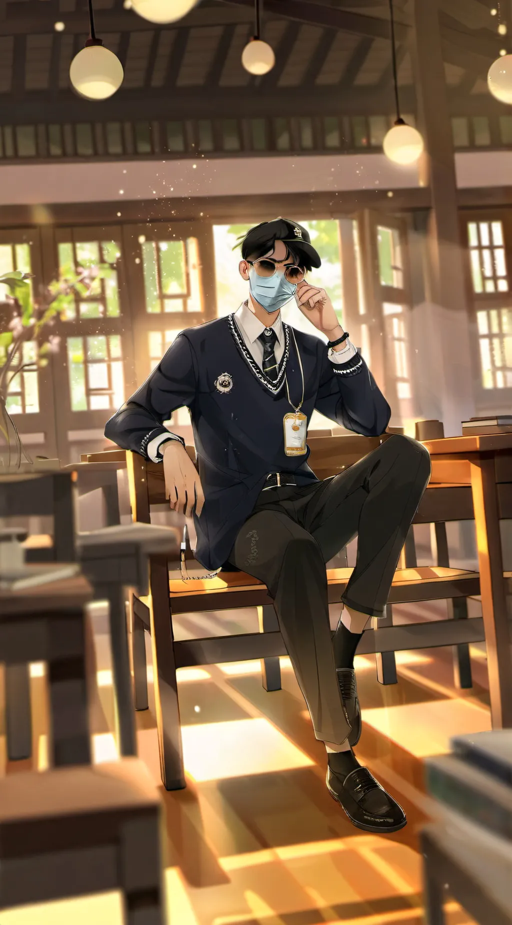 ai character: haikal background