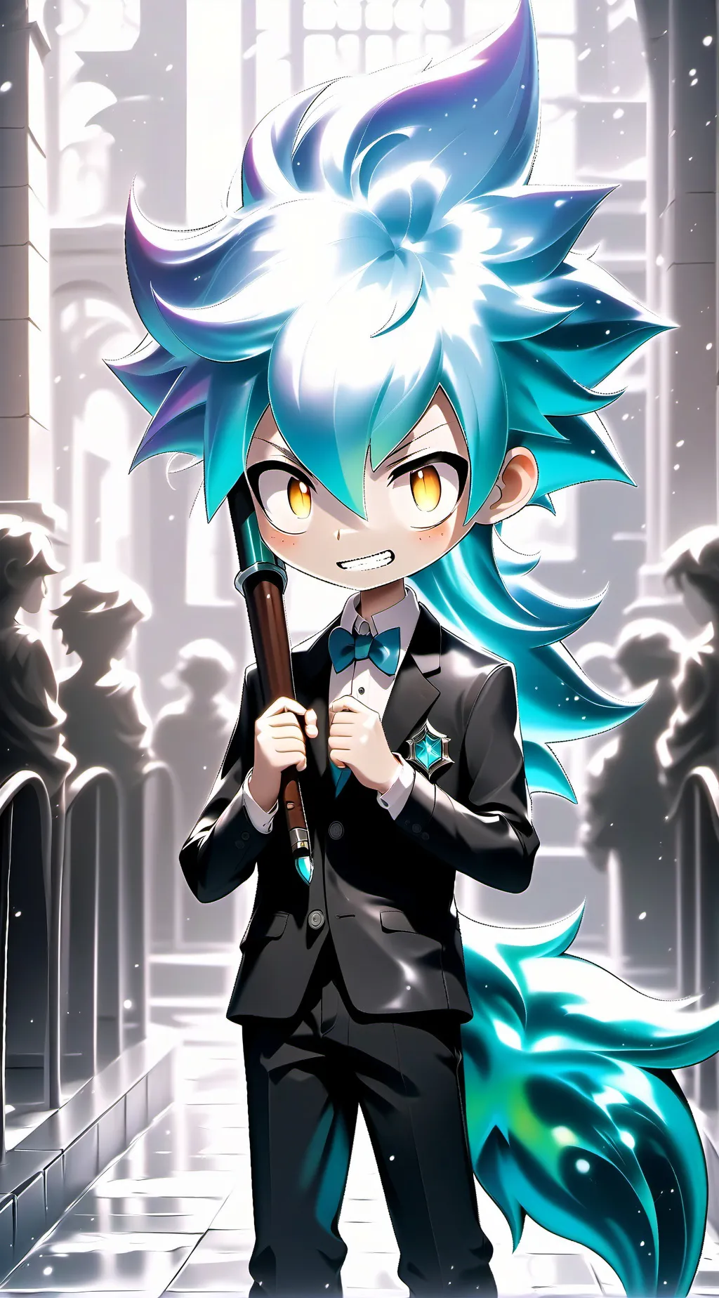 ai character: Sonic background