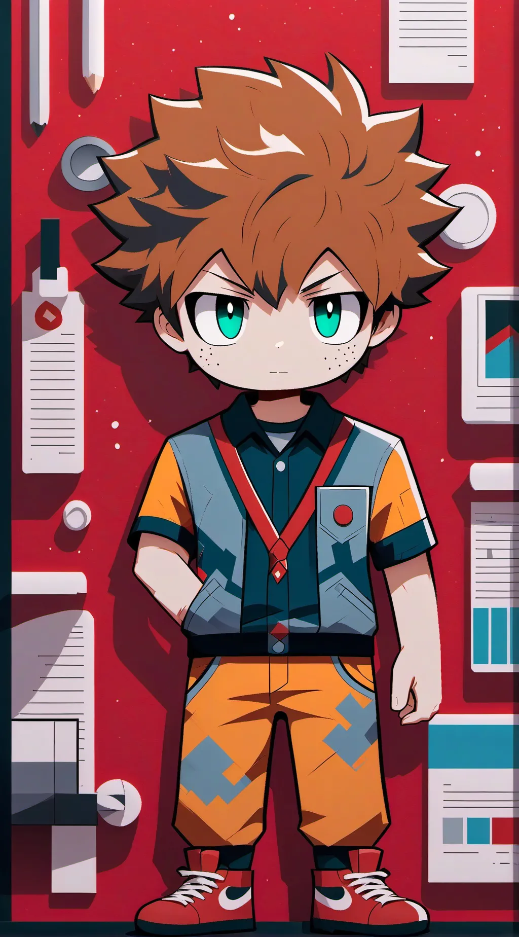 ai character: michael afton background