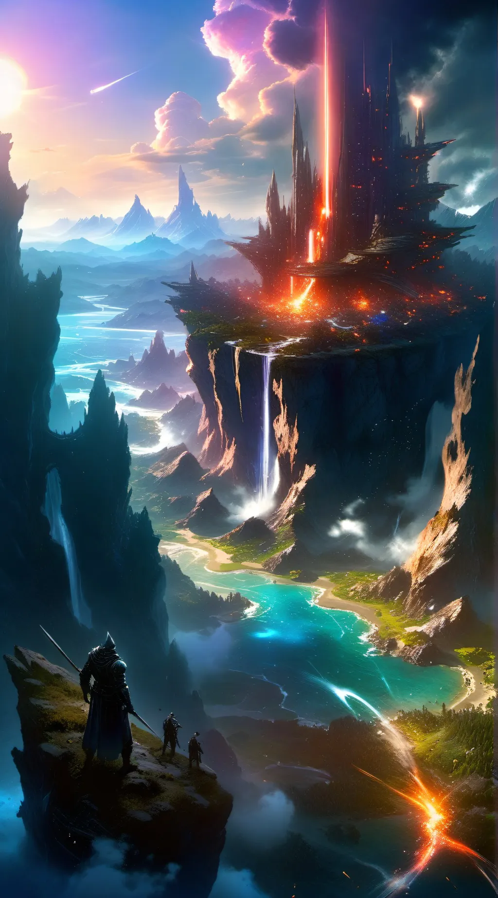 ai character: corrupt world background