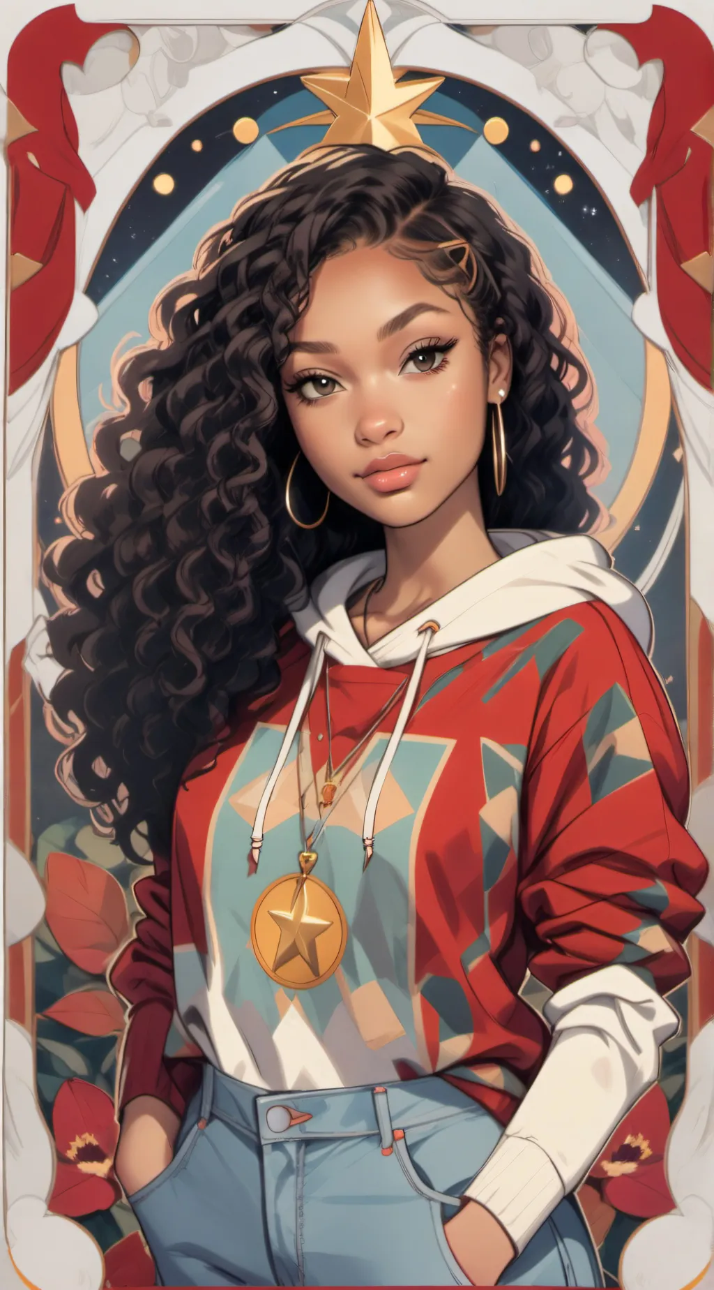ai character: Jasmine background