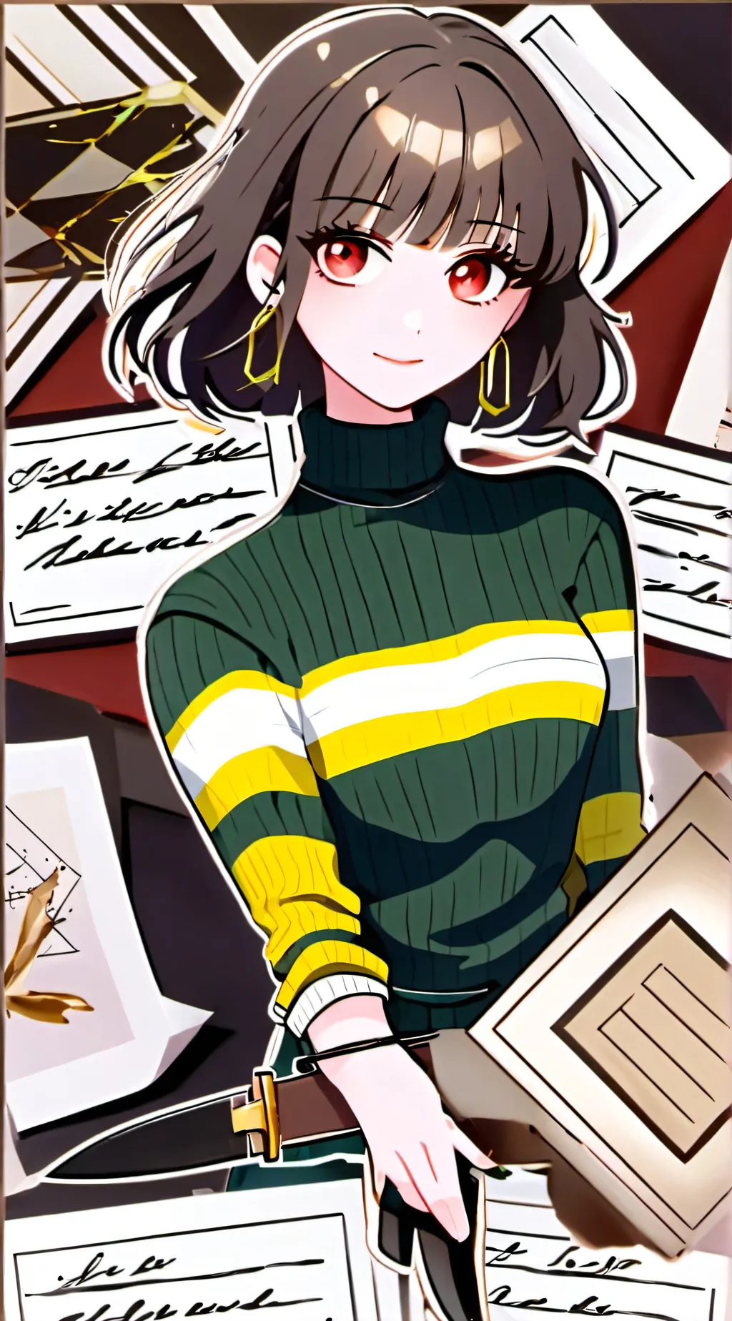 ai character: Chara background