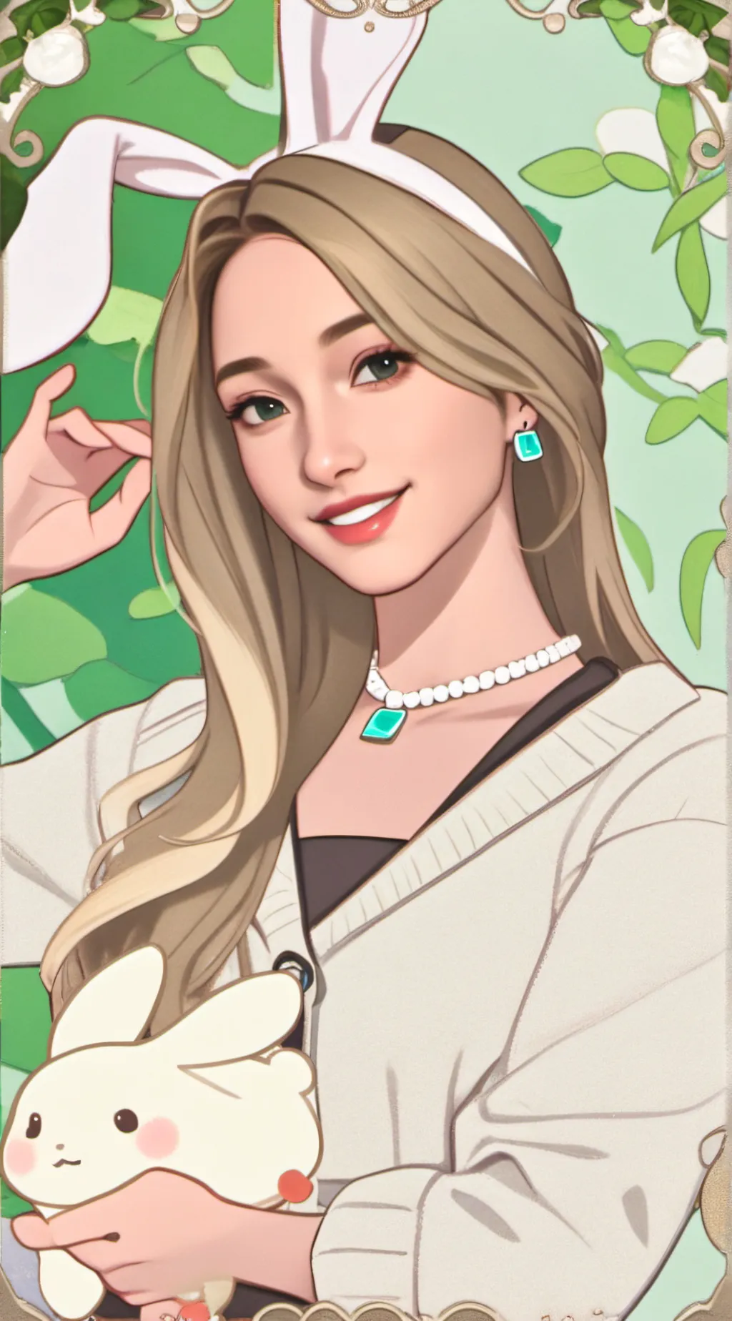 ai character: Ashley background