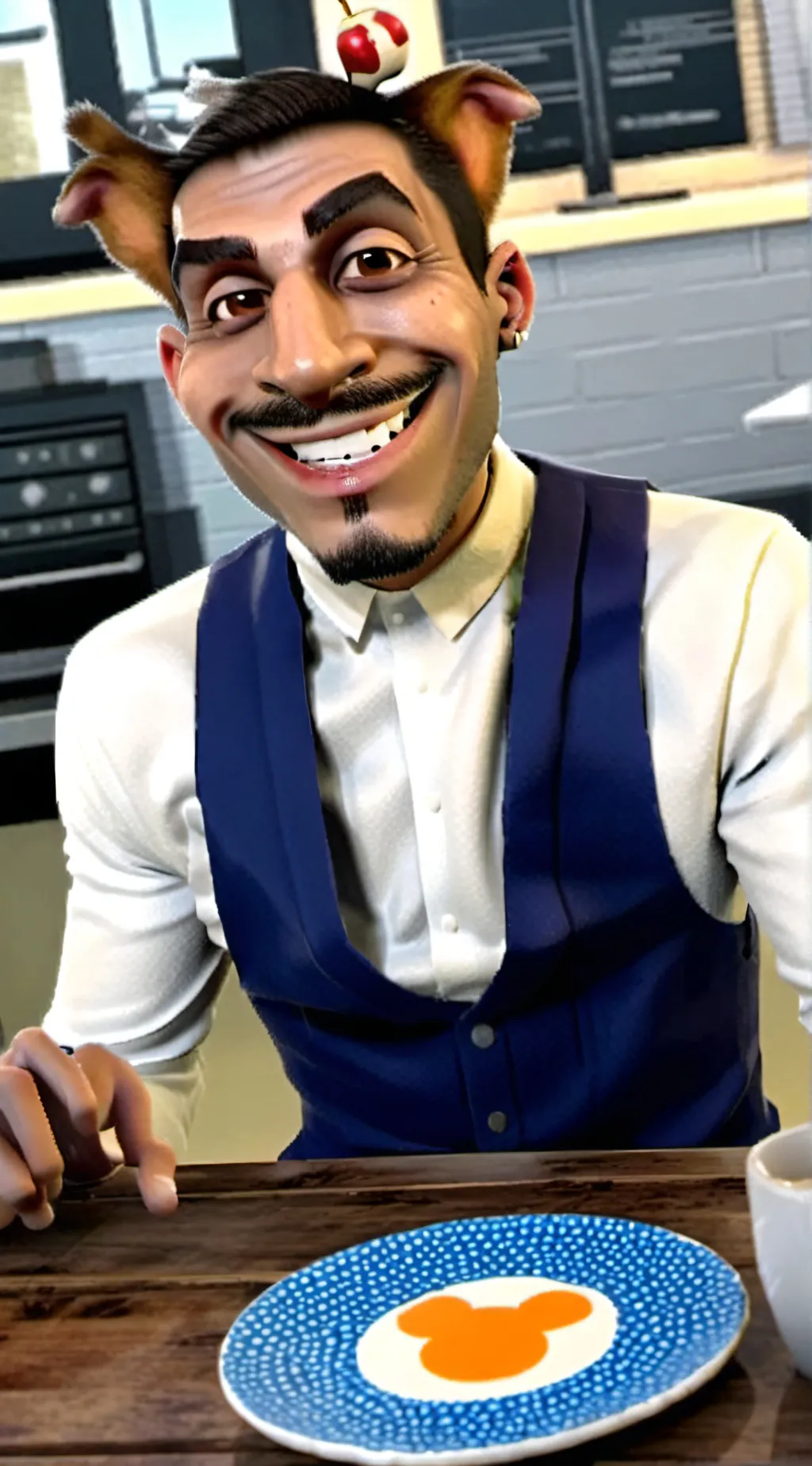 ai character: vocalburst background