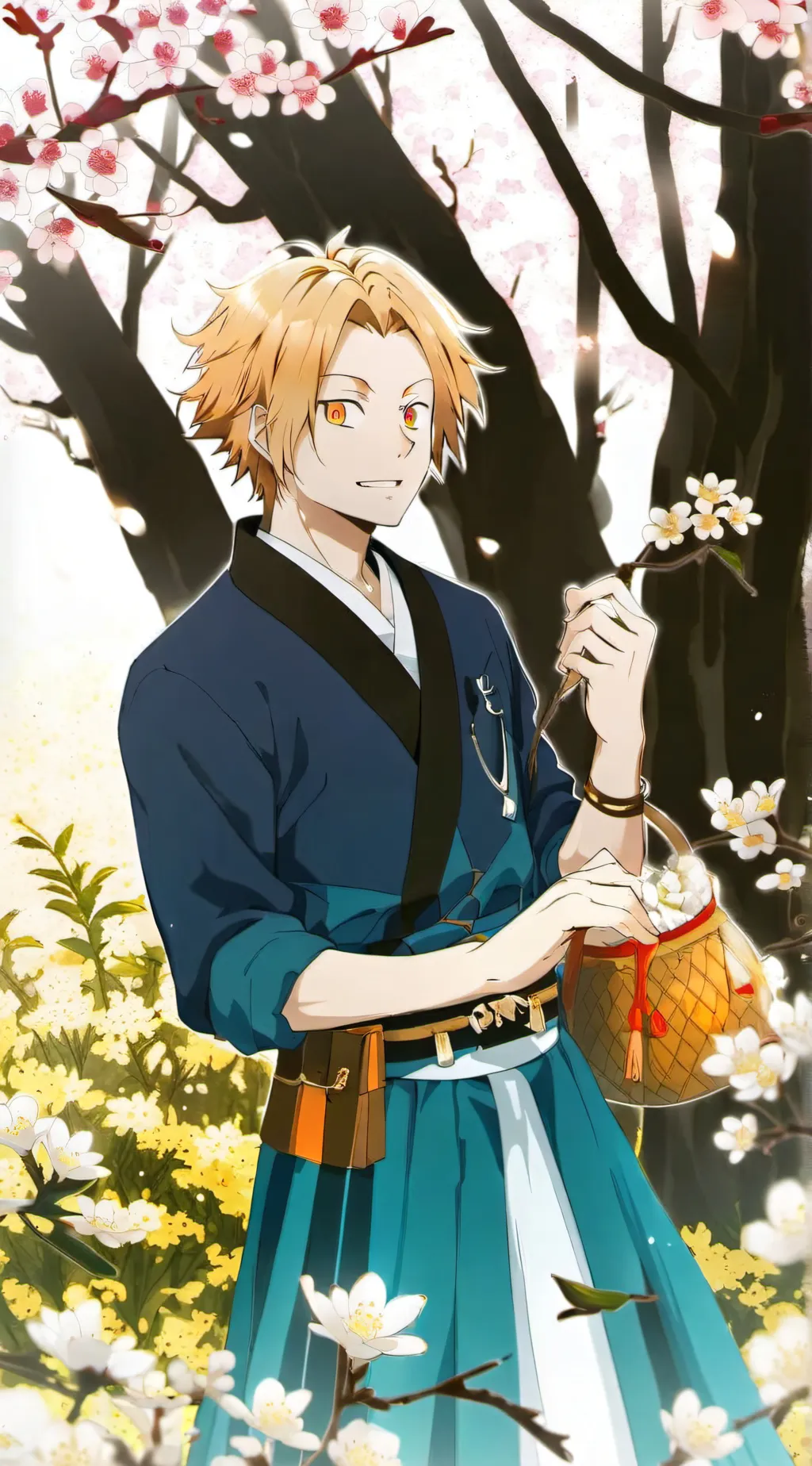 ai character: Denki background