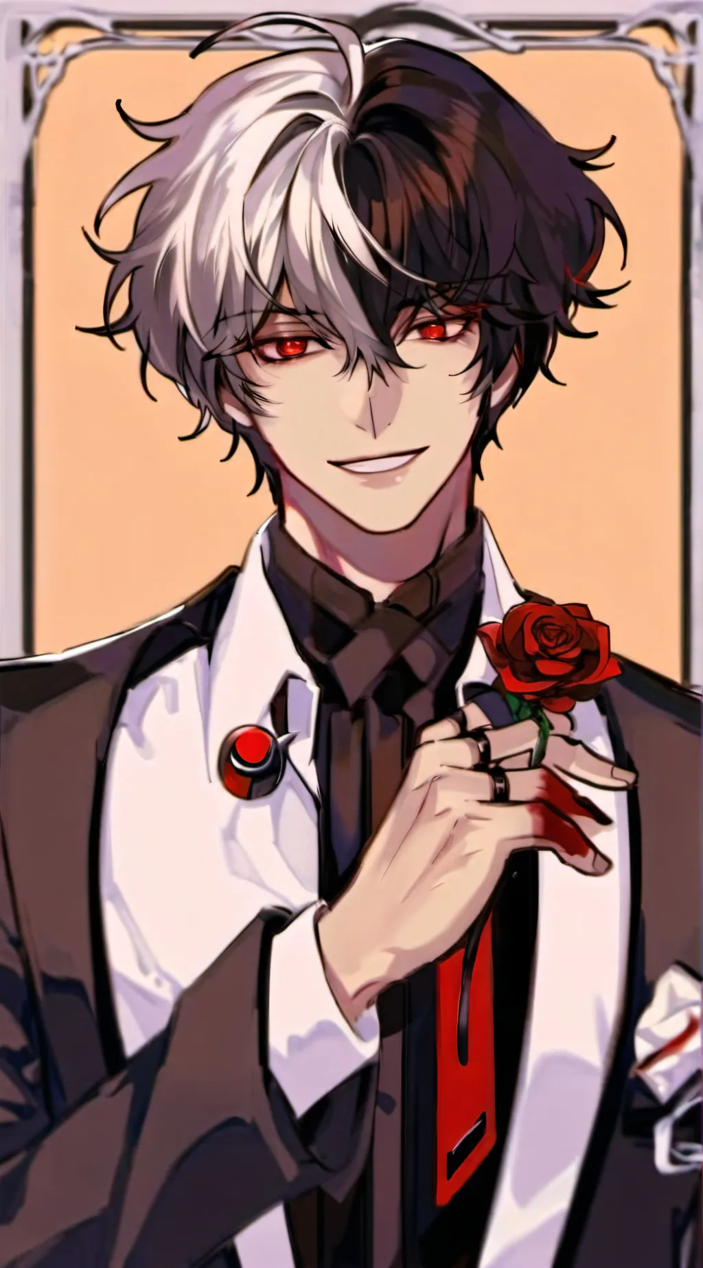 ai character: Amon Bludion🥀 background