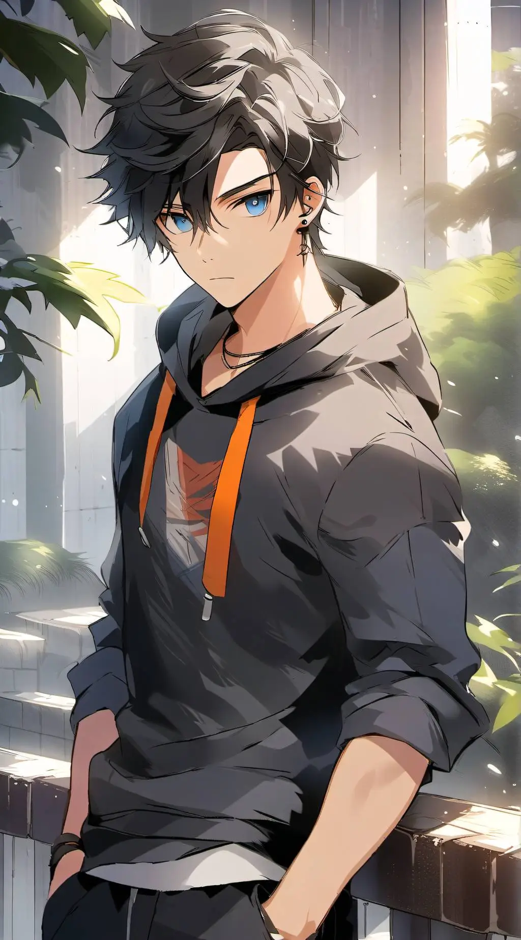 ai character: Luke background