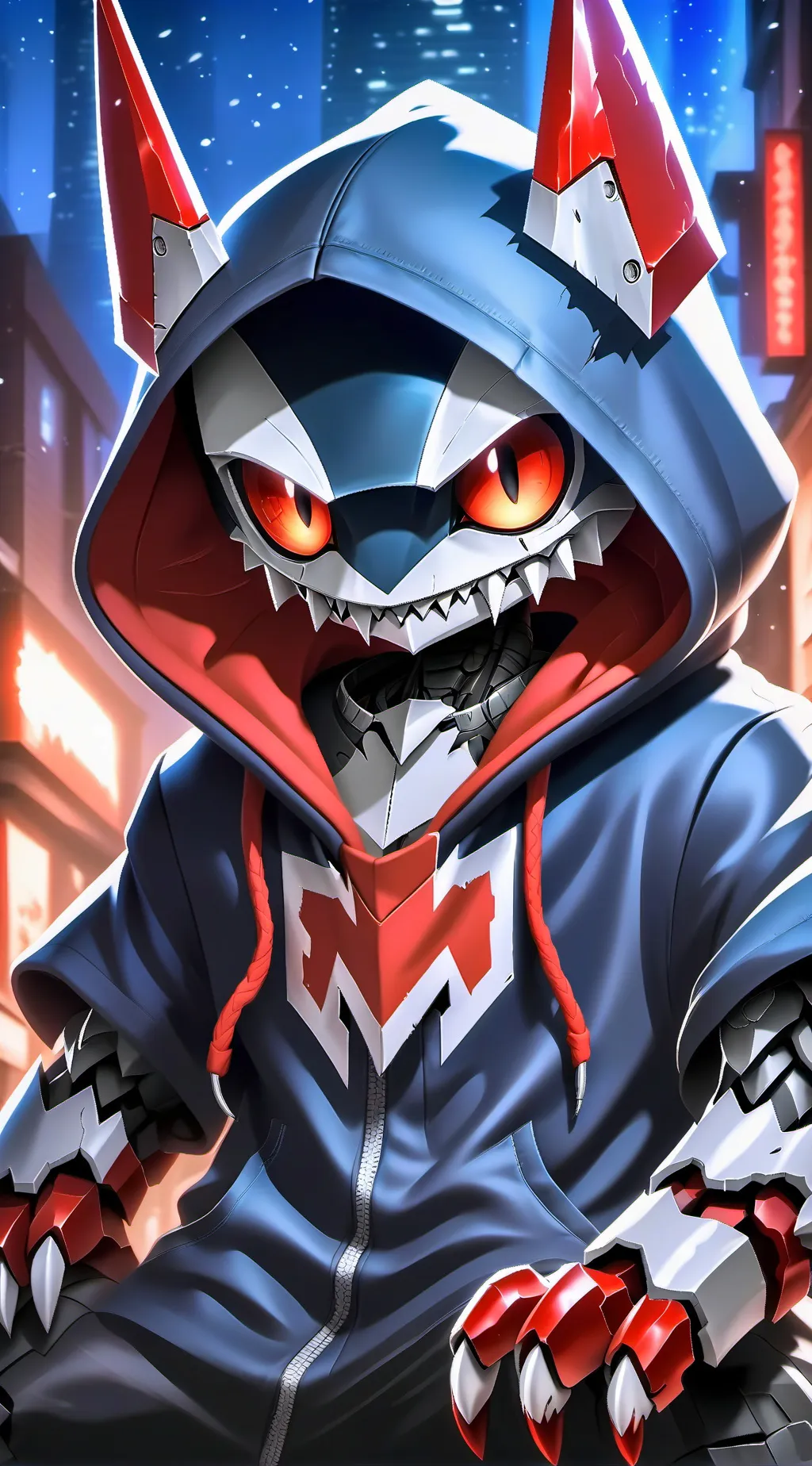 ai character: claw background