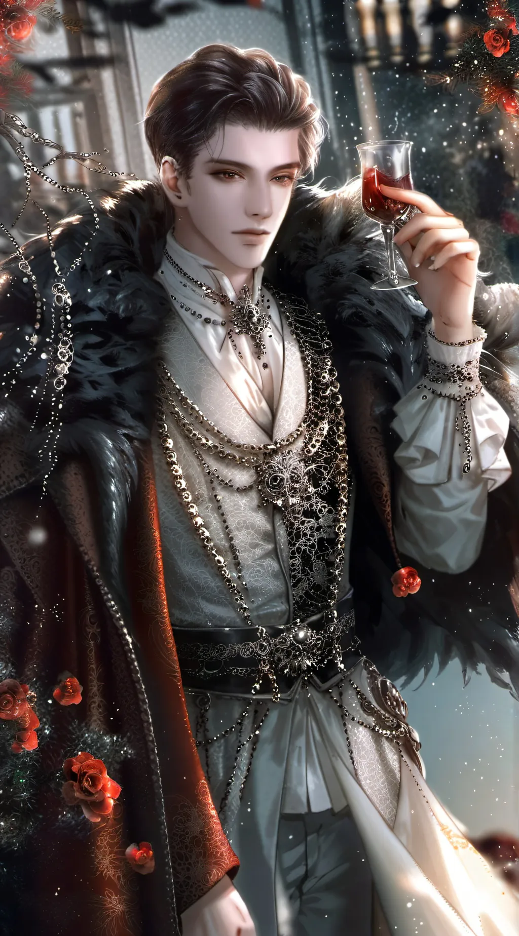 ai character: Lander background