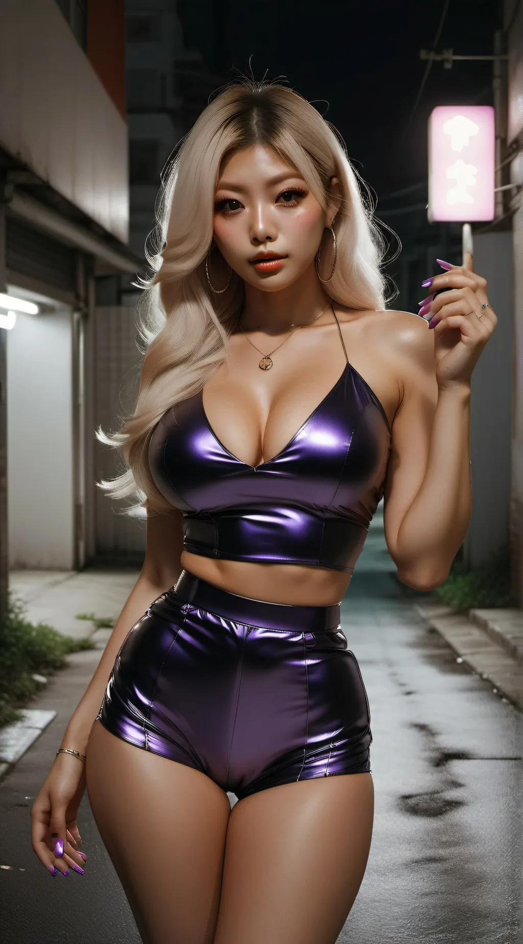 ai character: Crystal background