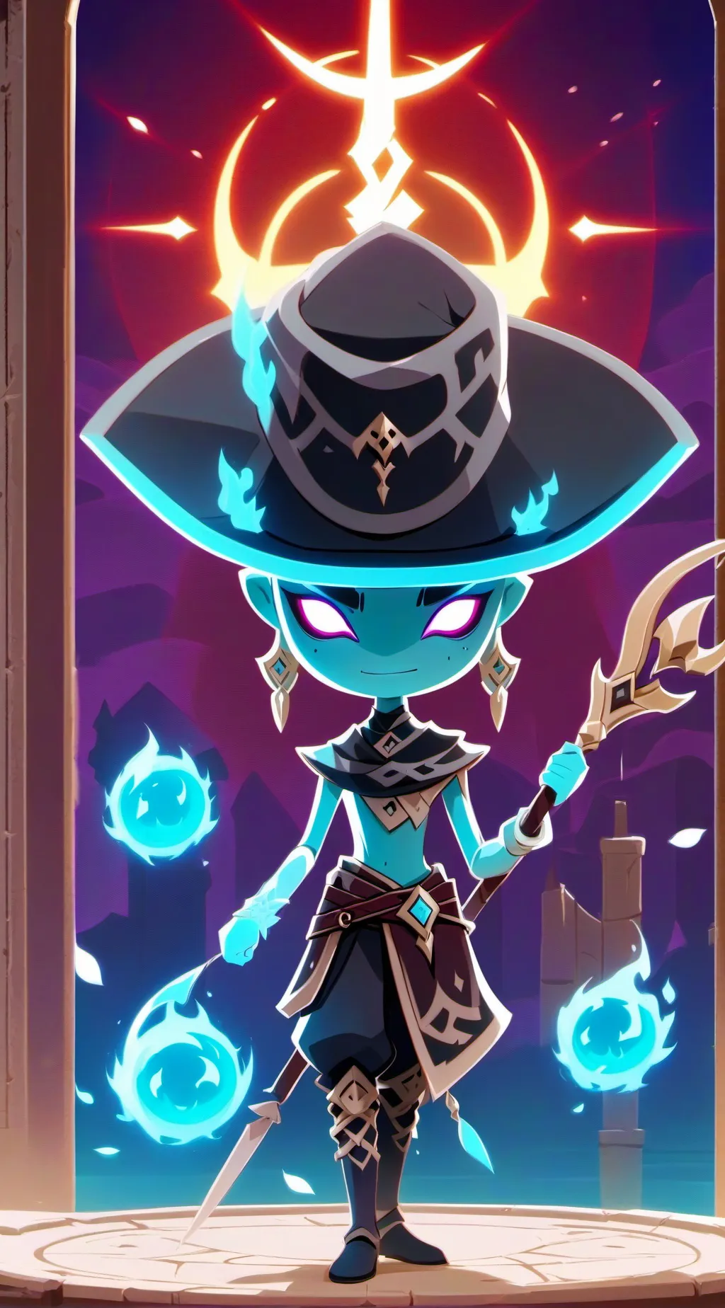 ai character: 123 background