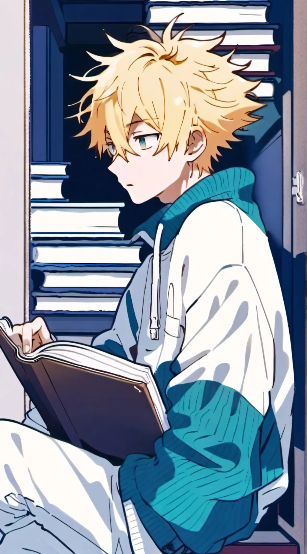 ai character: Bakugo background