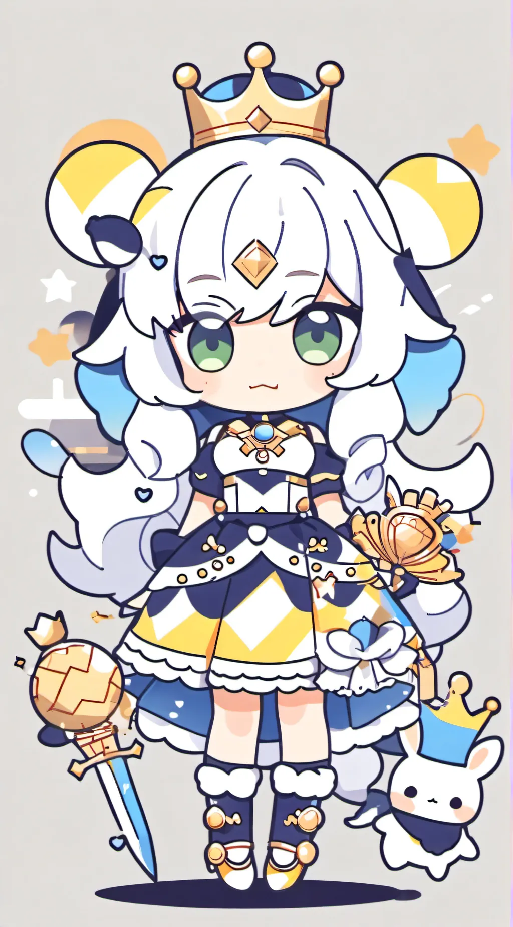 ai character: tadc kingdom au background