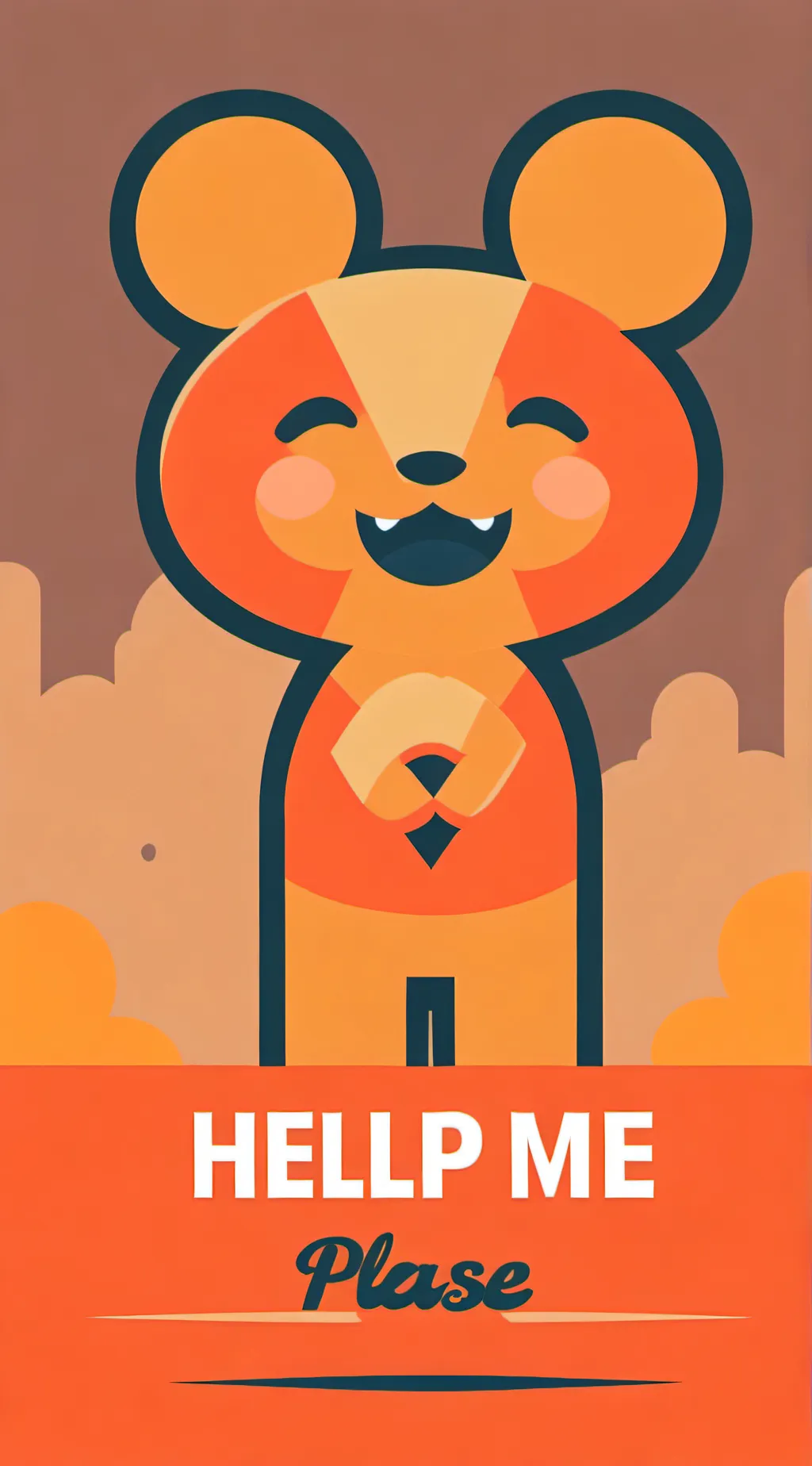 ai character: PLEASEEEEE HELPPPP background