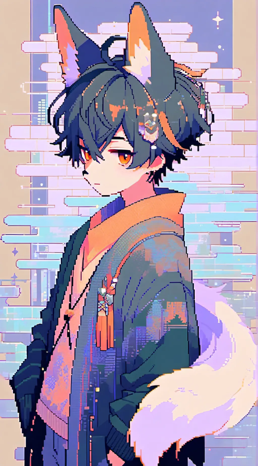 ai character: FireTail background