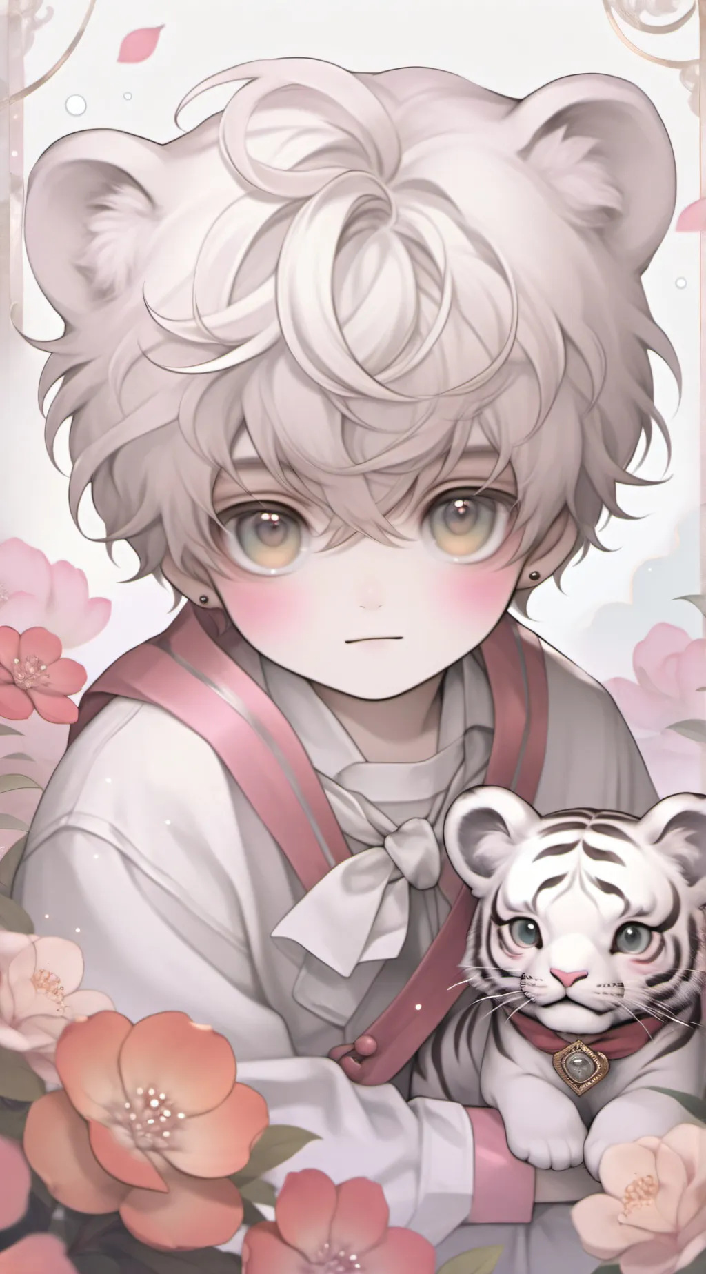 ai character: Tiger background