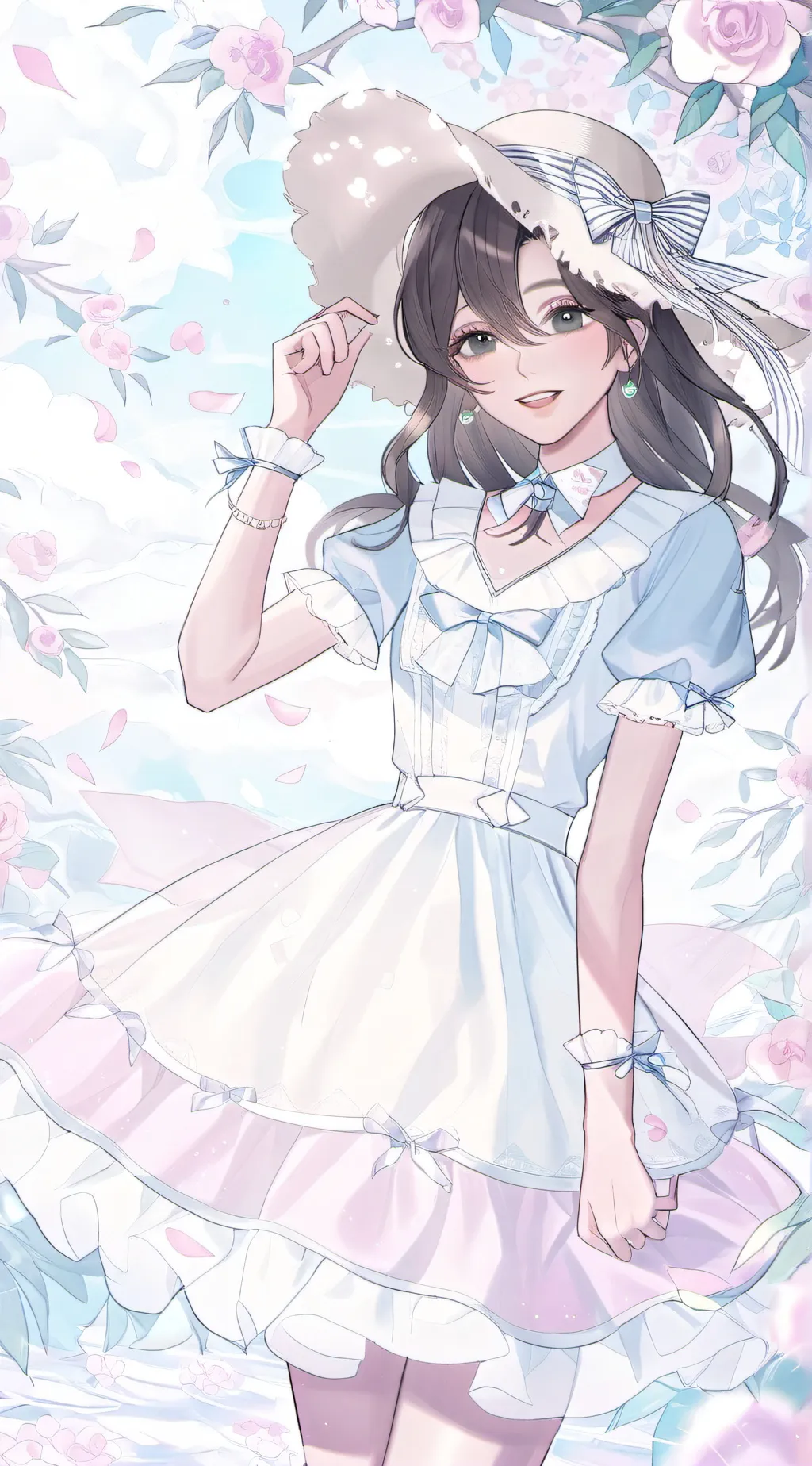 ai character: MELODIE background