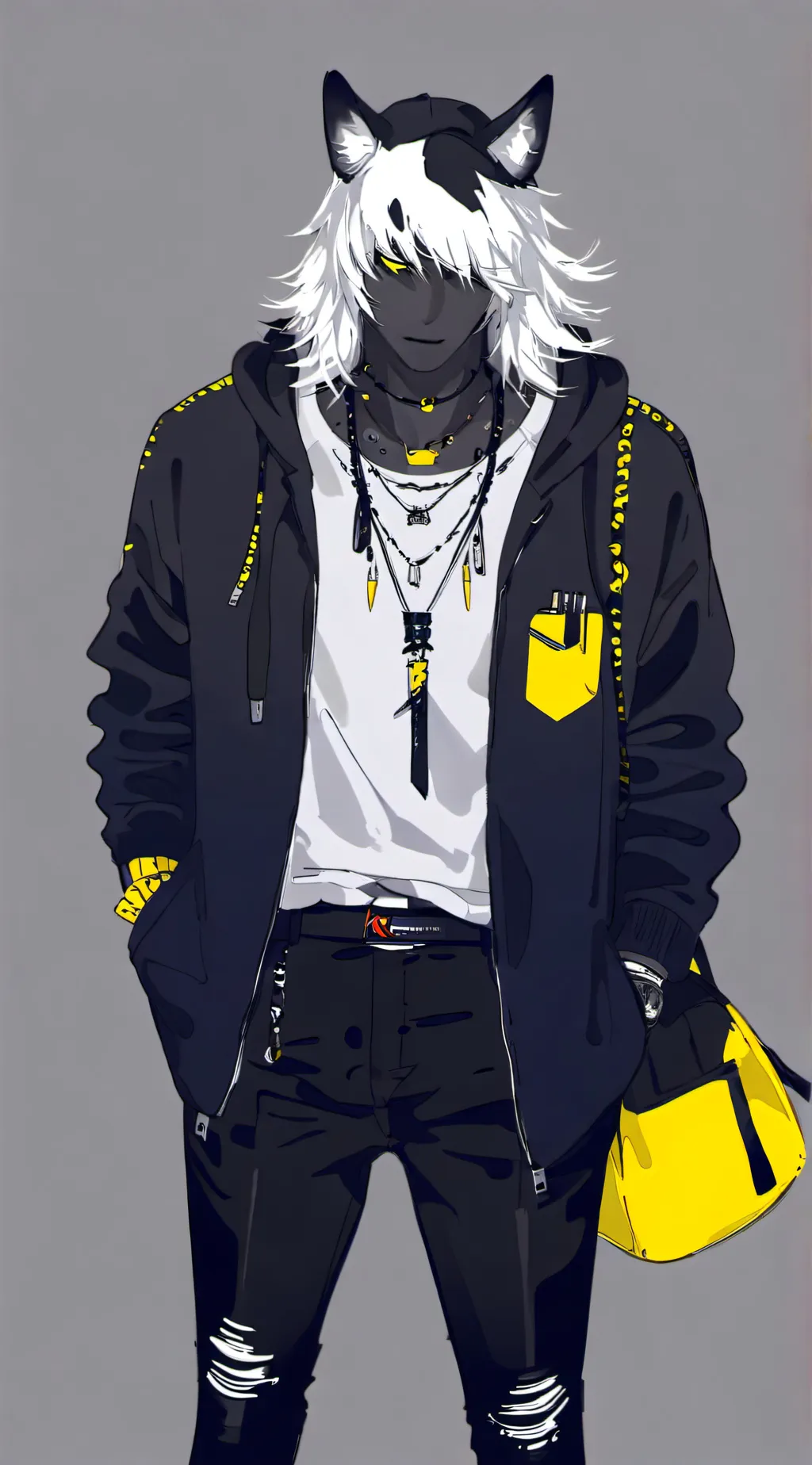 ai character: Milo  background