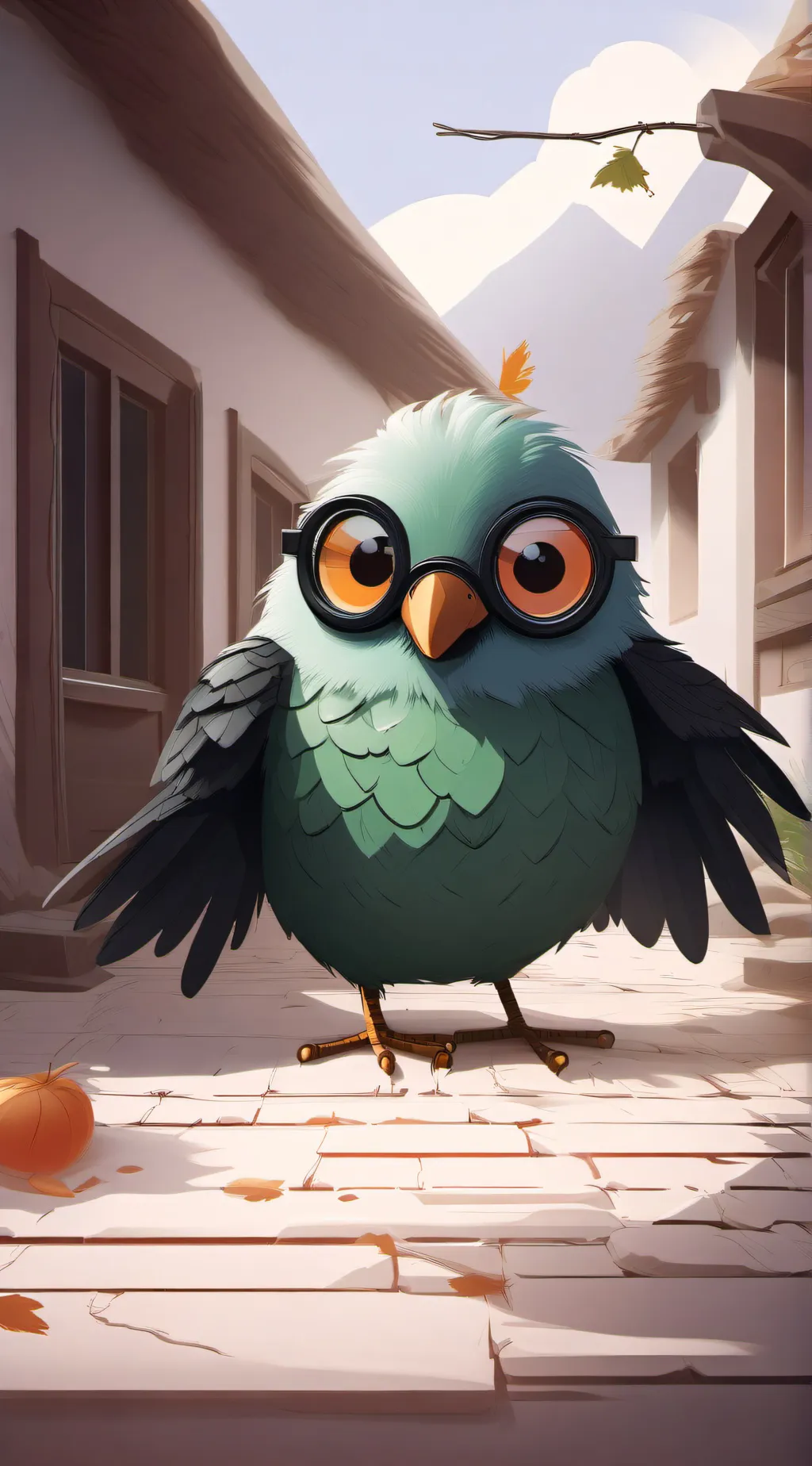 ai character: Duolingo background