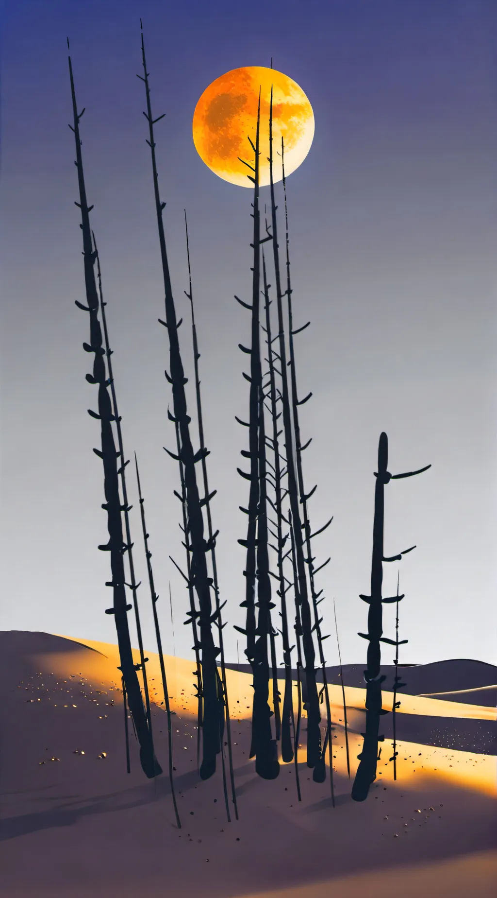 ai character: HB beach background