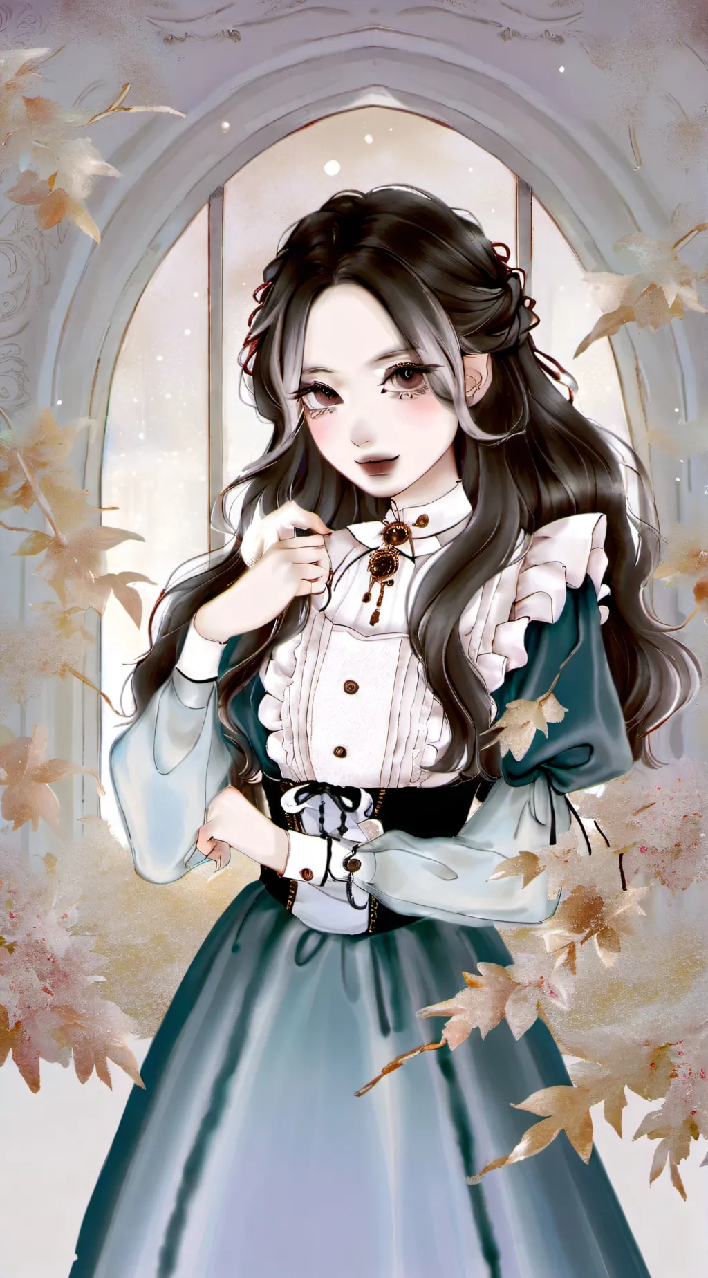 ai character: Luna background