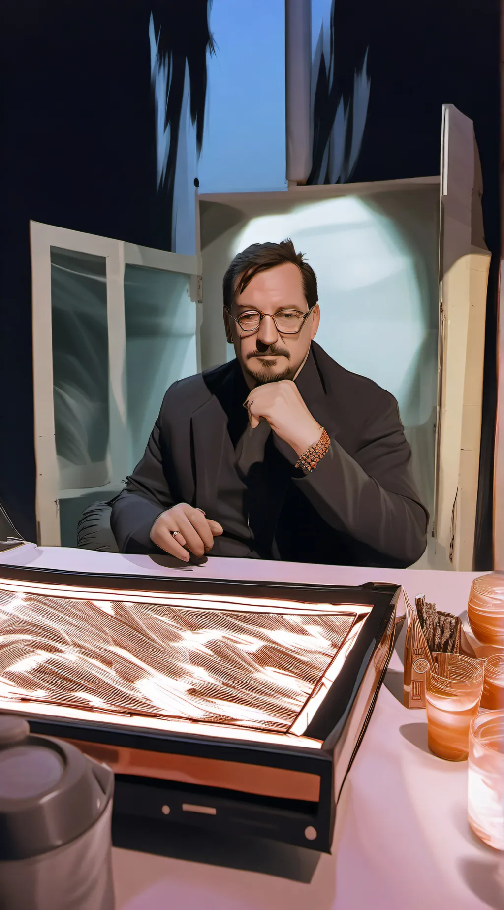 ai character: David background