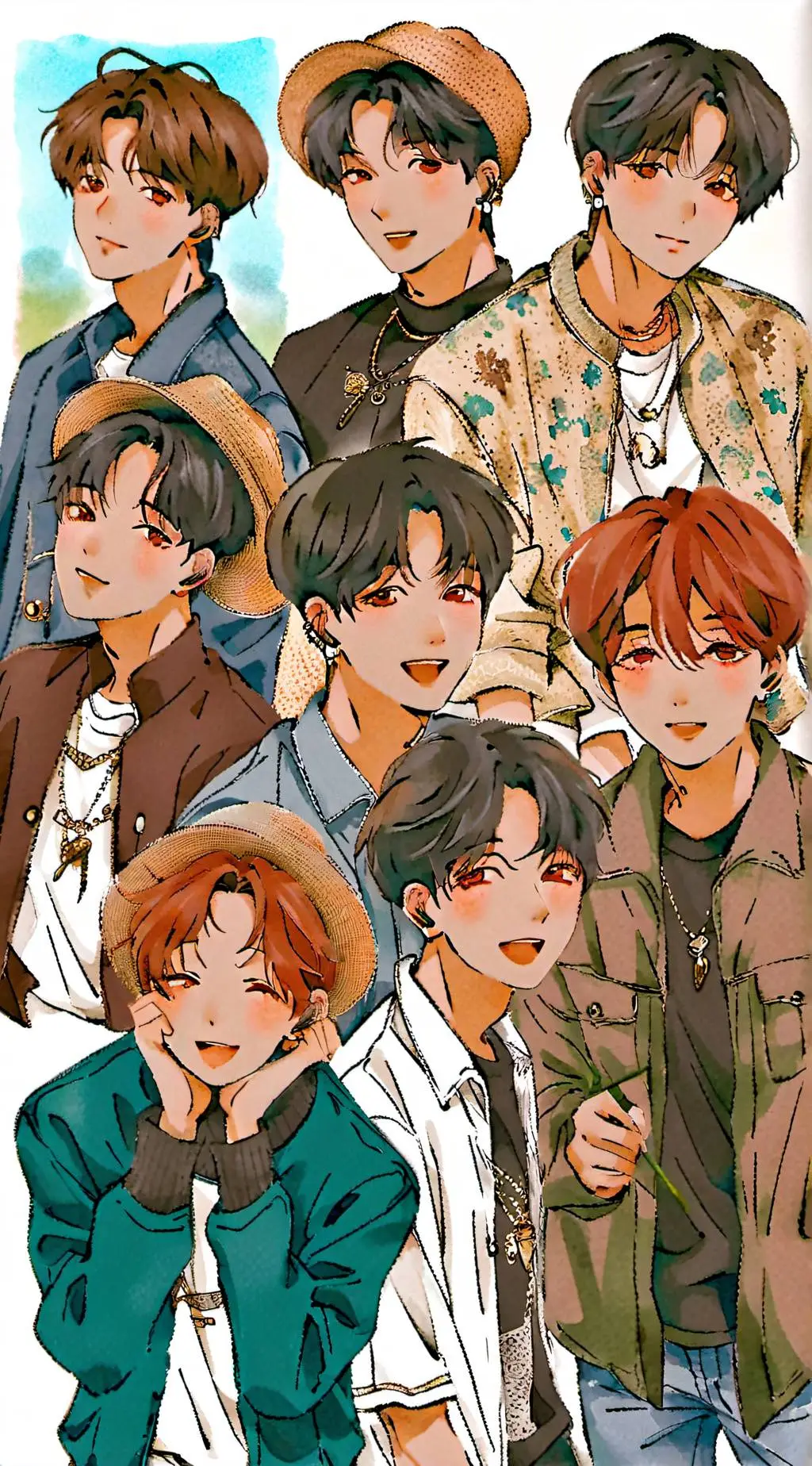 ai character: Skz  background