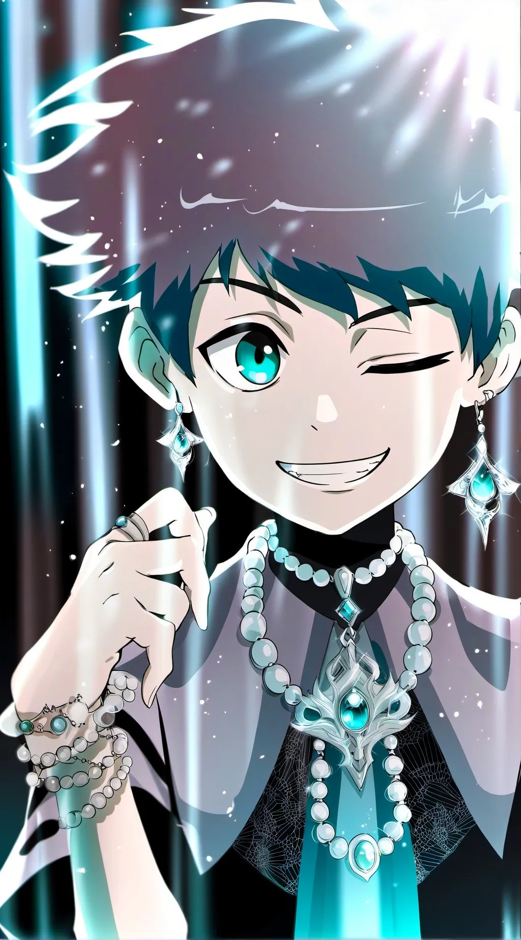 ai character: Luna loud background