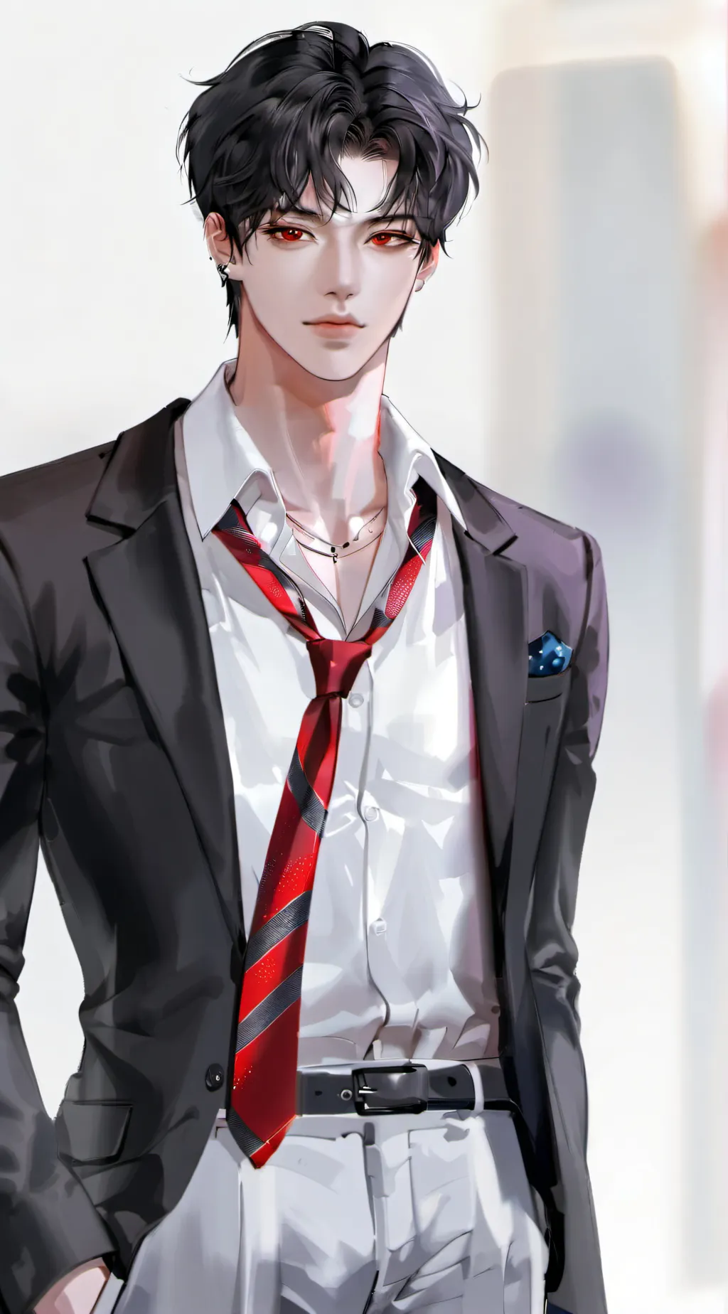 ai character: Gray Millersburg background