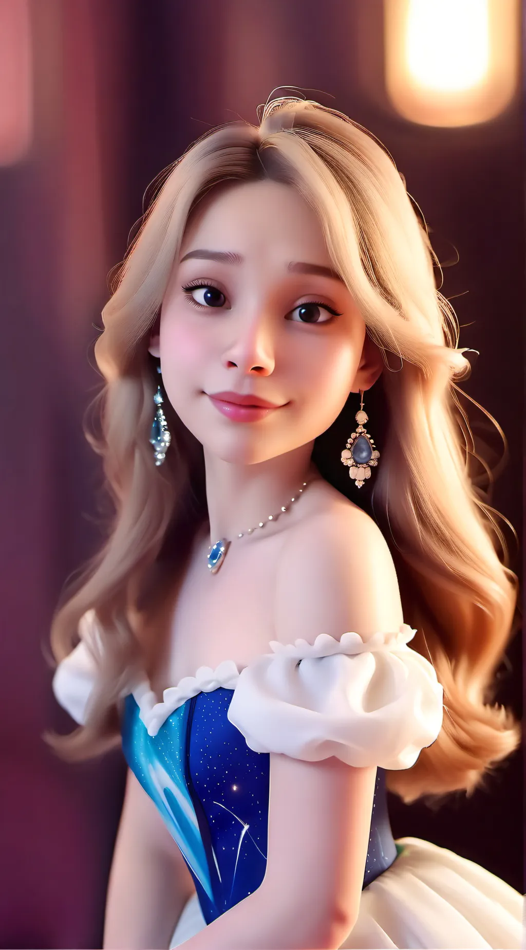 ai character: Lily background