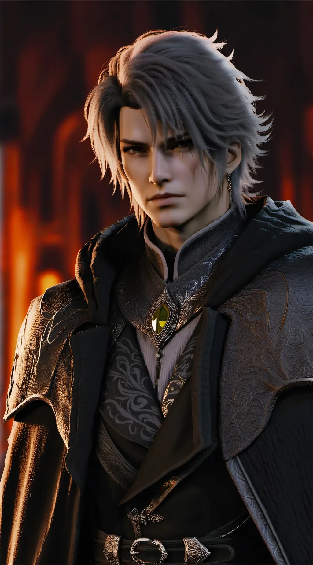 ai character: Jacob  background