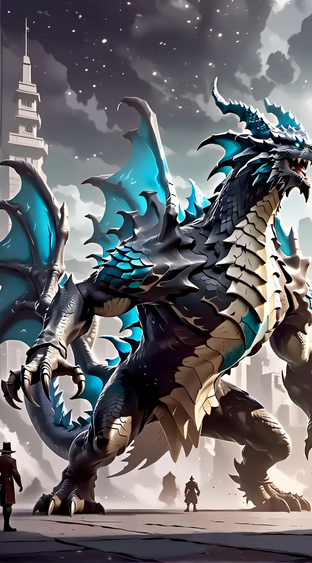 ai character: Racono  background