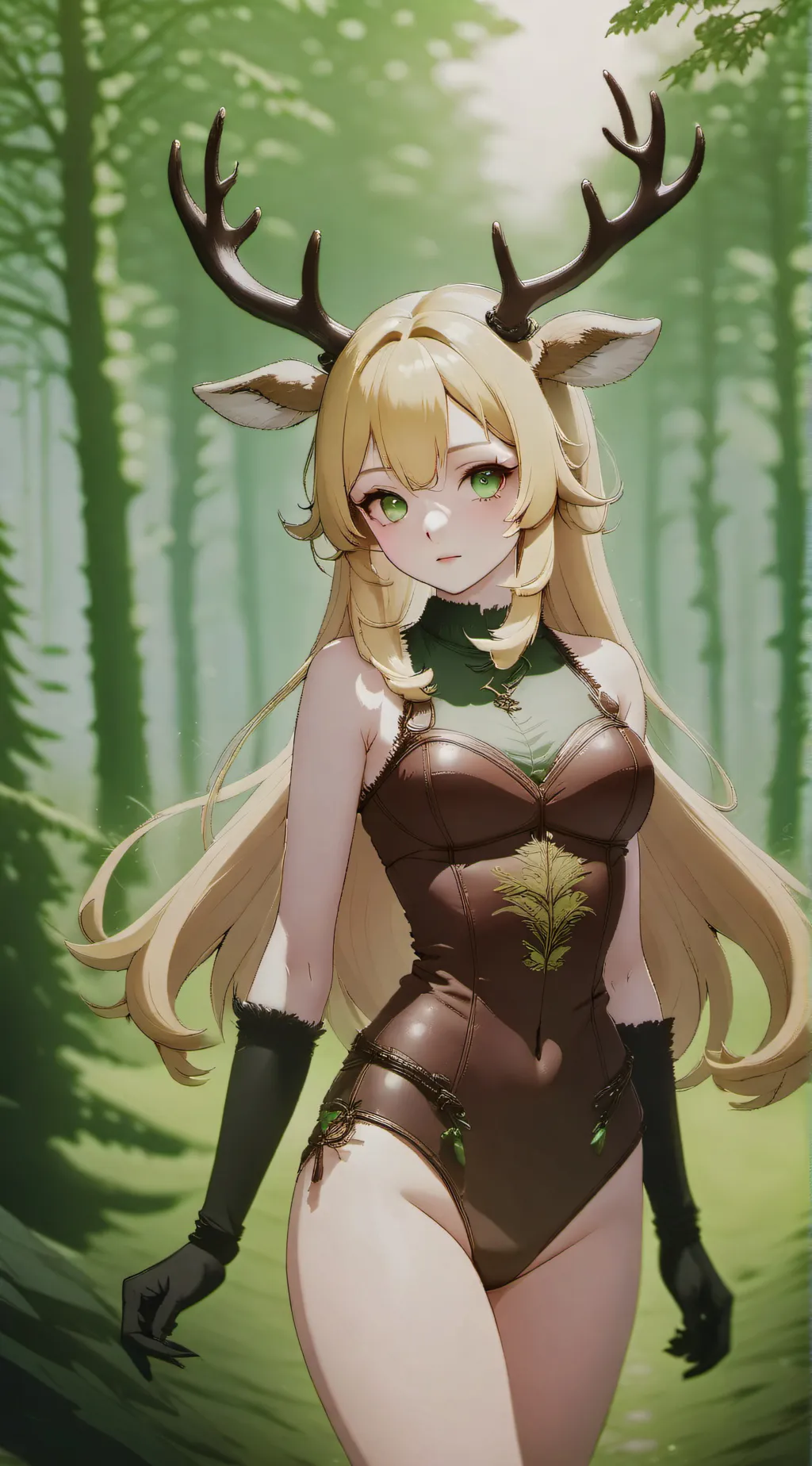 ai character: Mina  background