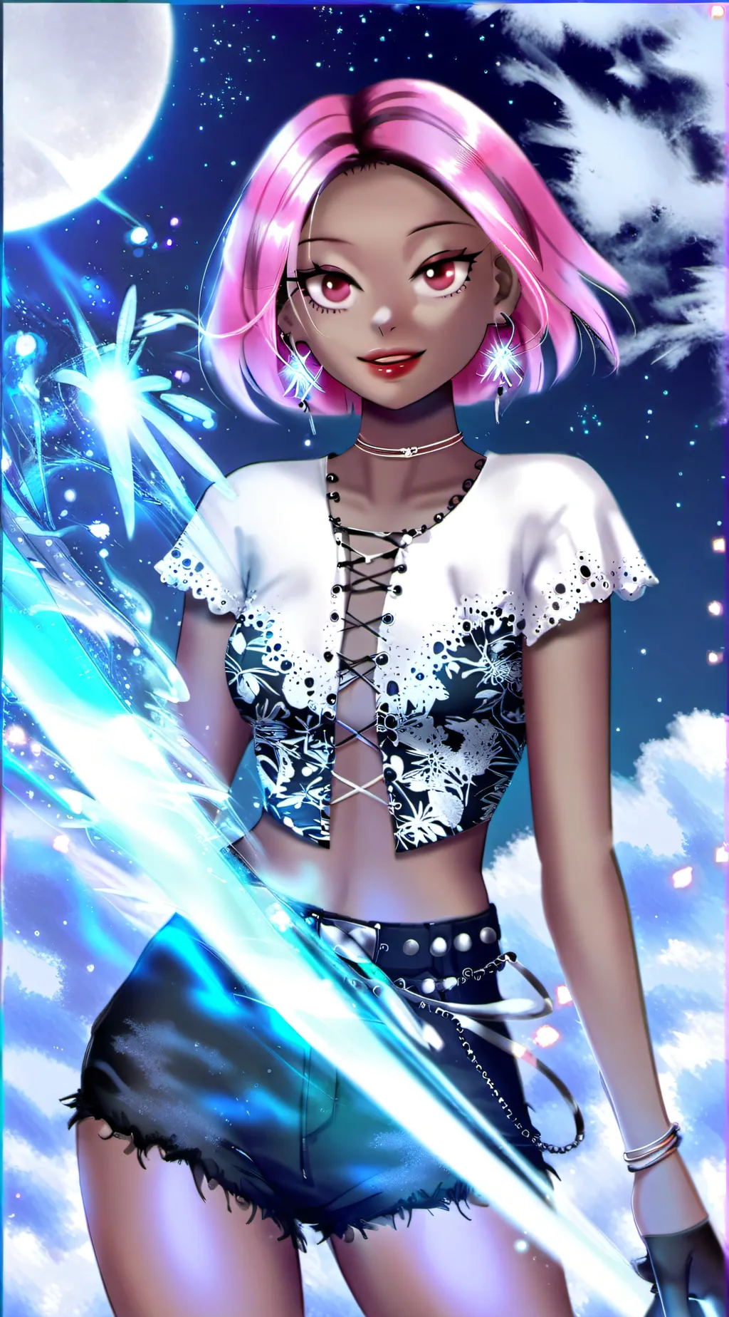 ai character: Lola  background