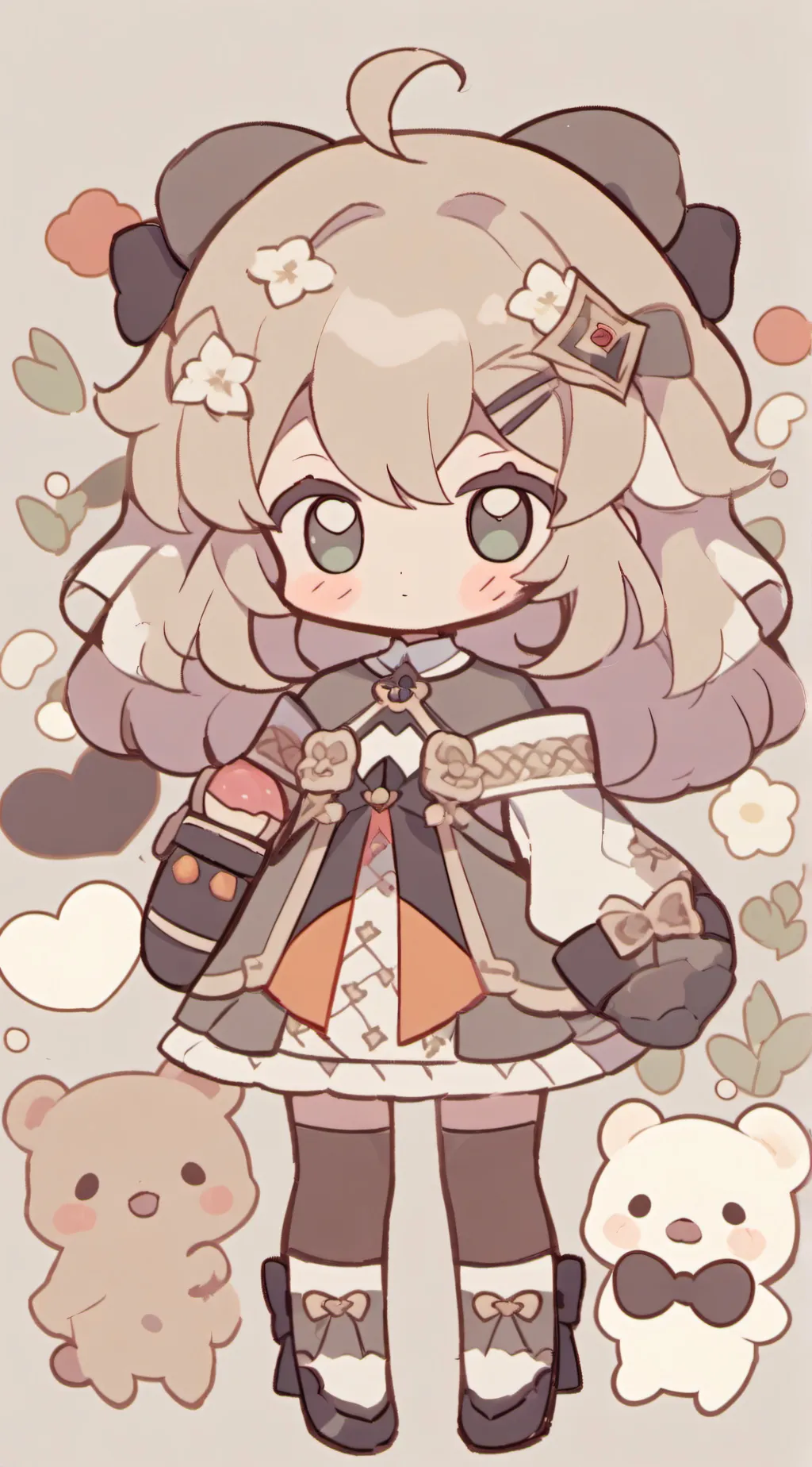 ai character: Sasha (CHOCA) background