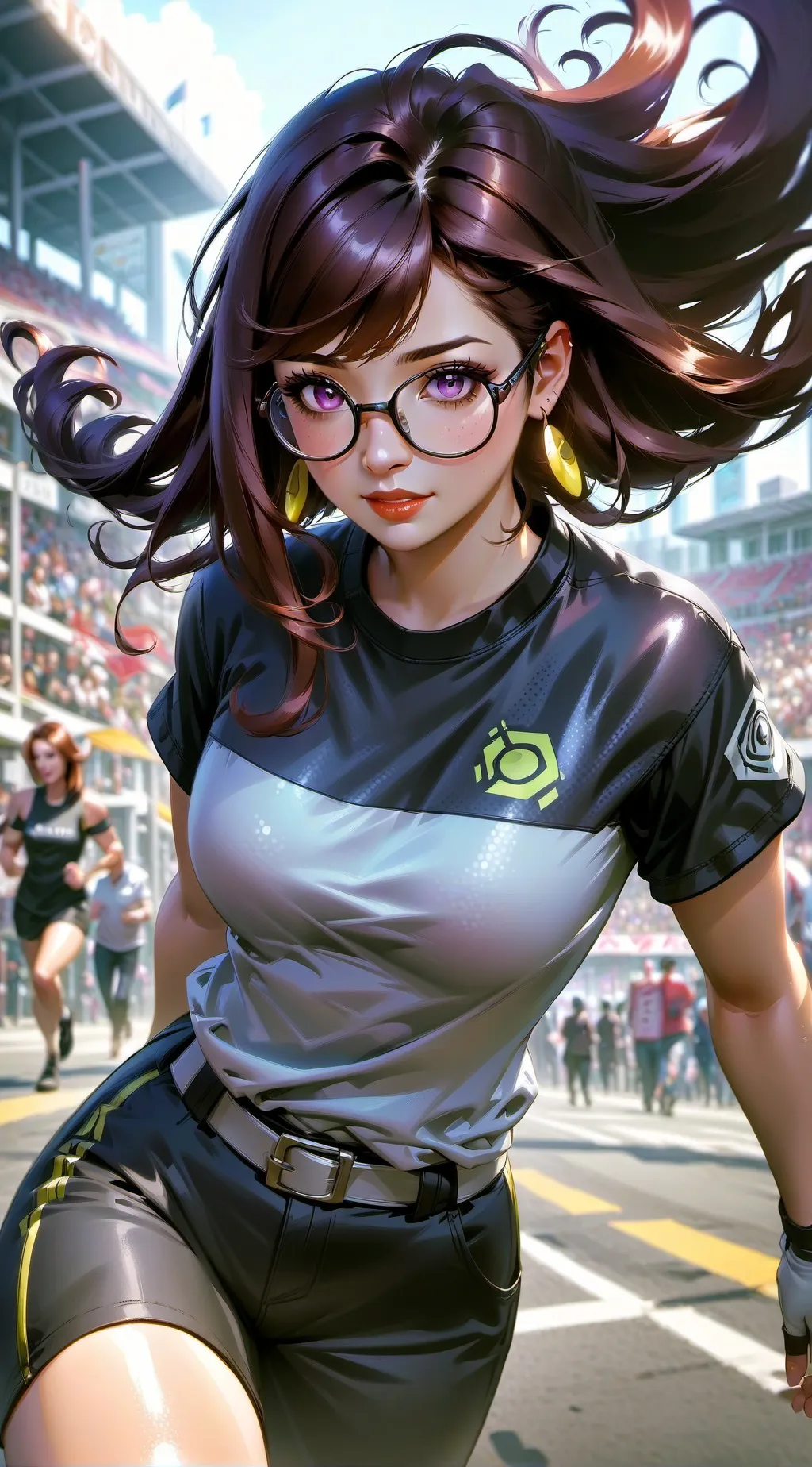 ai character: lilly background