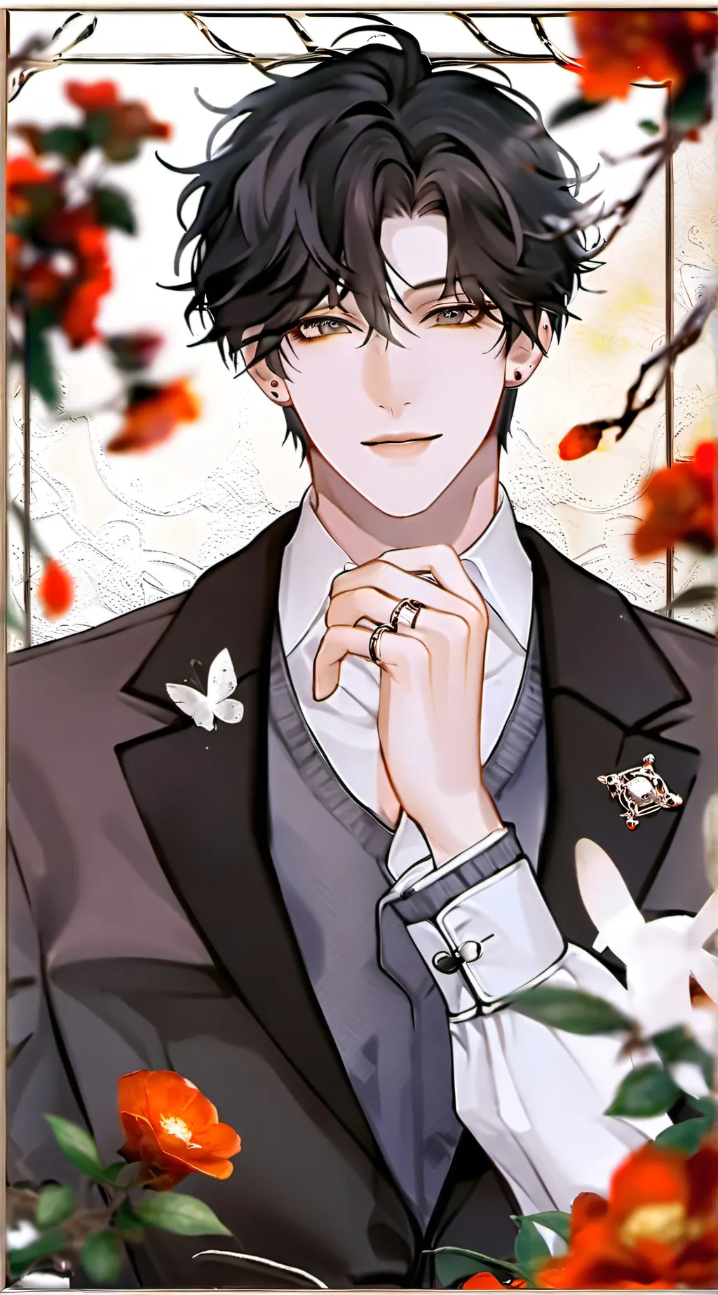 ai character: Fuku Itō/ふくいと background