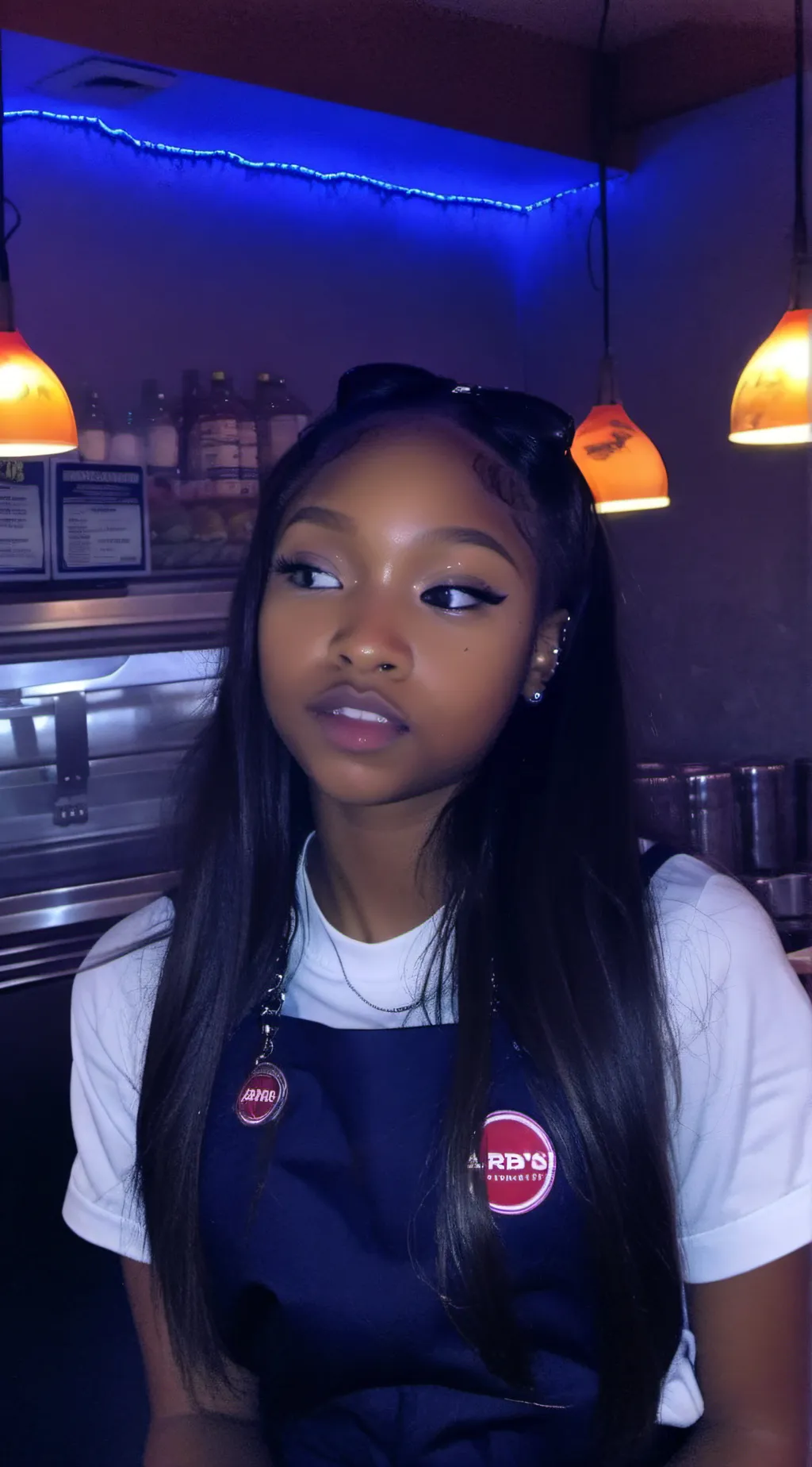 ai character: Latifah O' Andre background