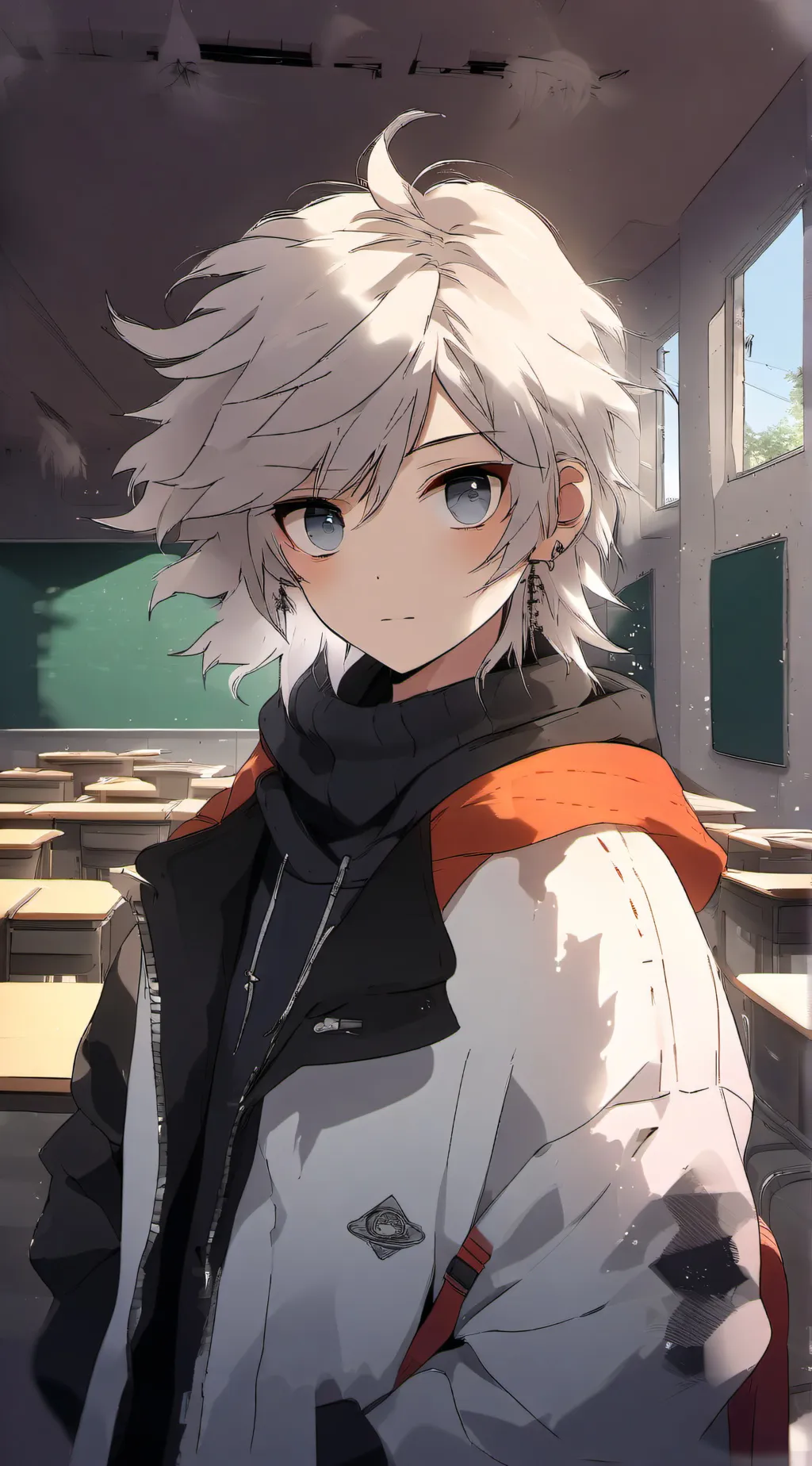 ai character: School  background