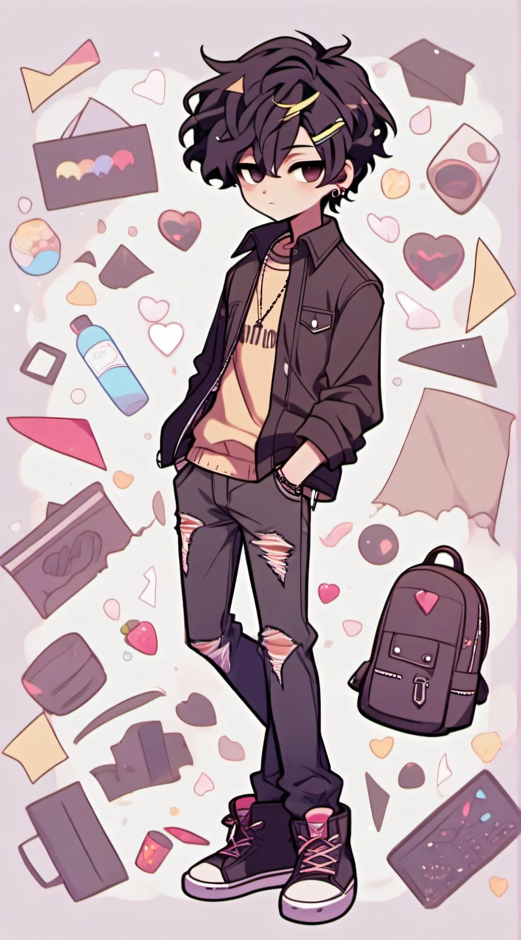 ai character: Asher background