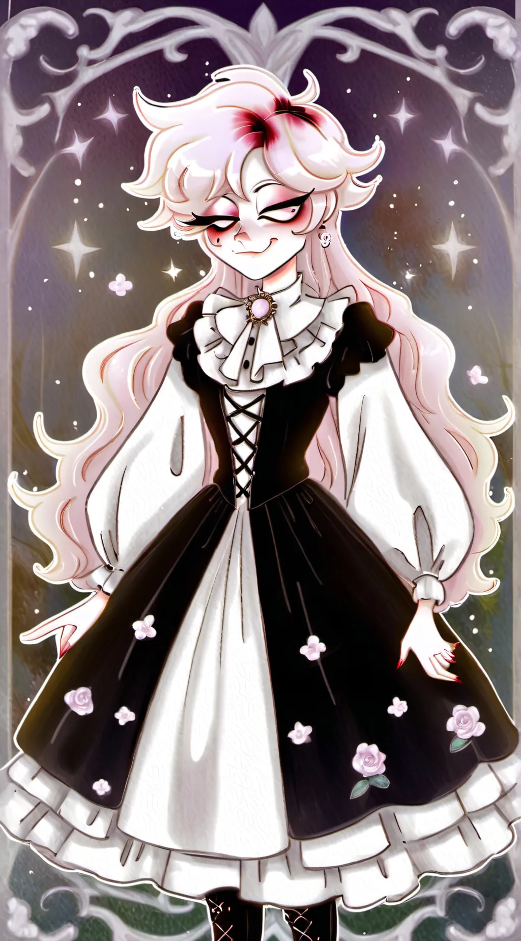 ai character: he is a boy background