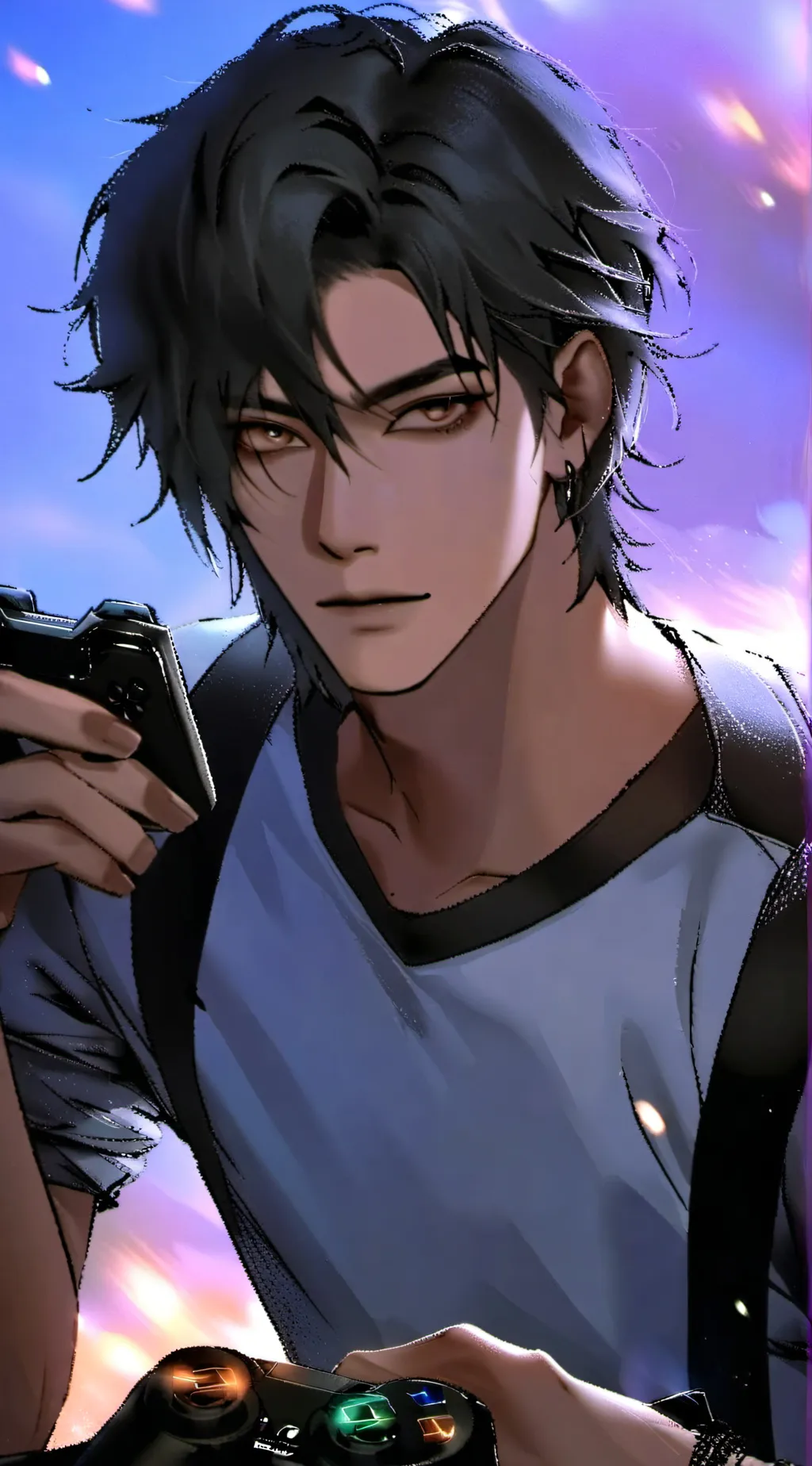 ai character: Julian  background