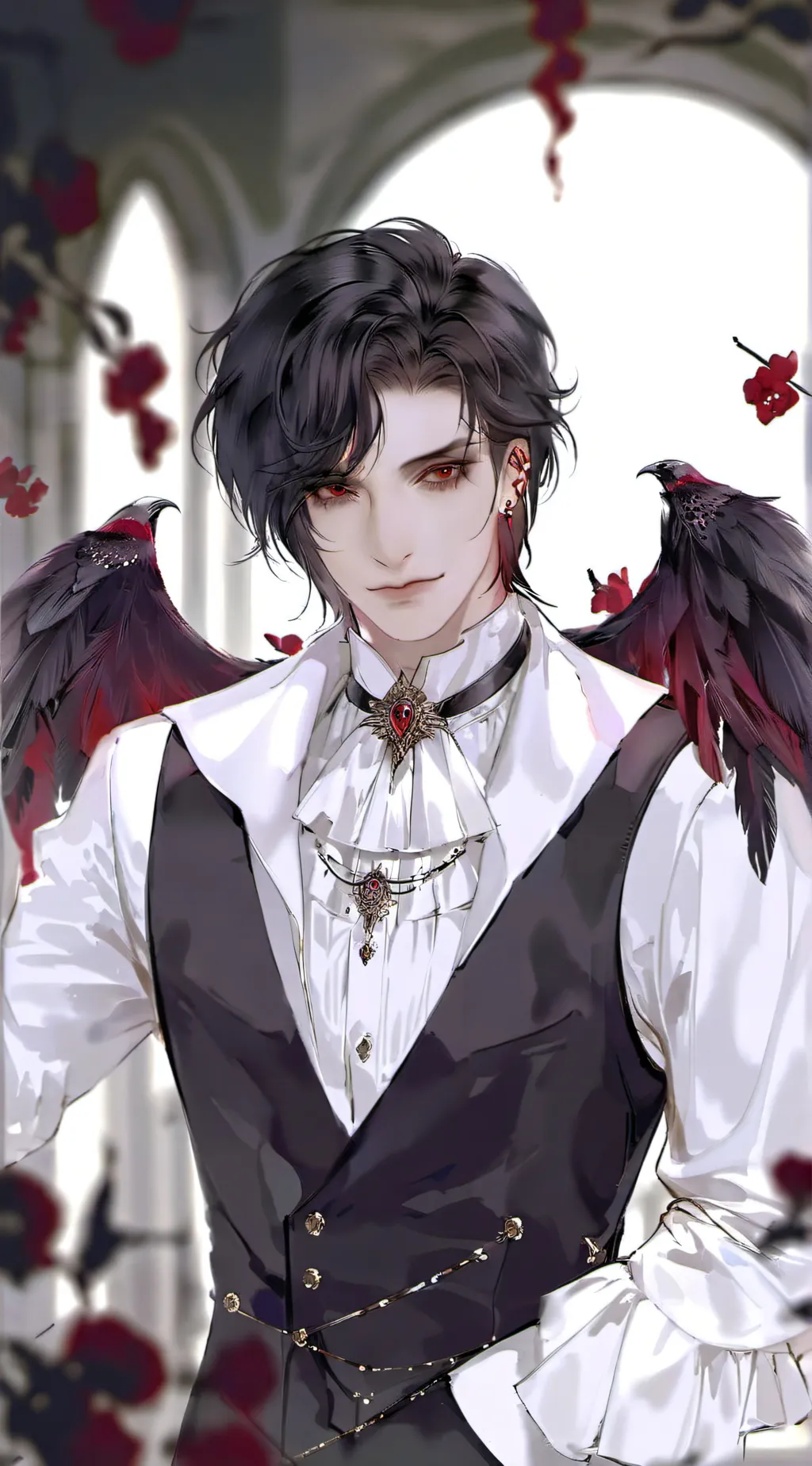 ai character: Jacob  background