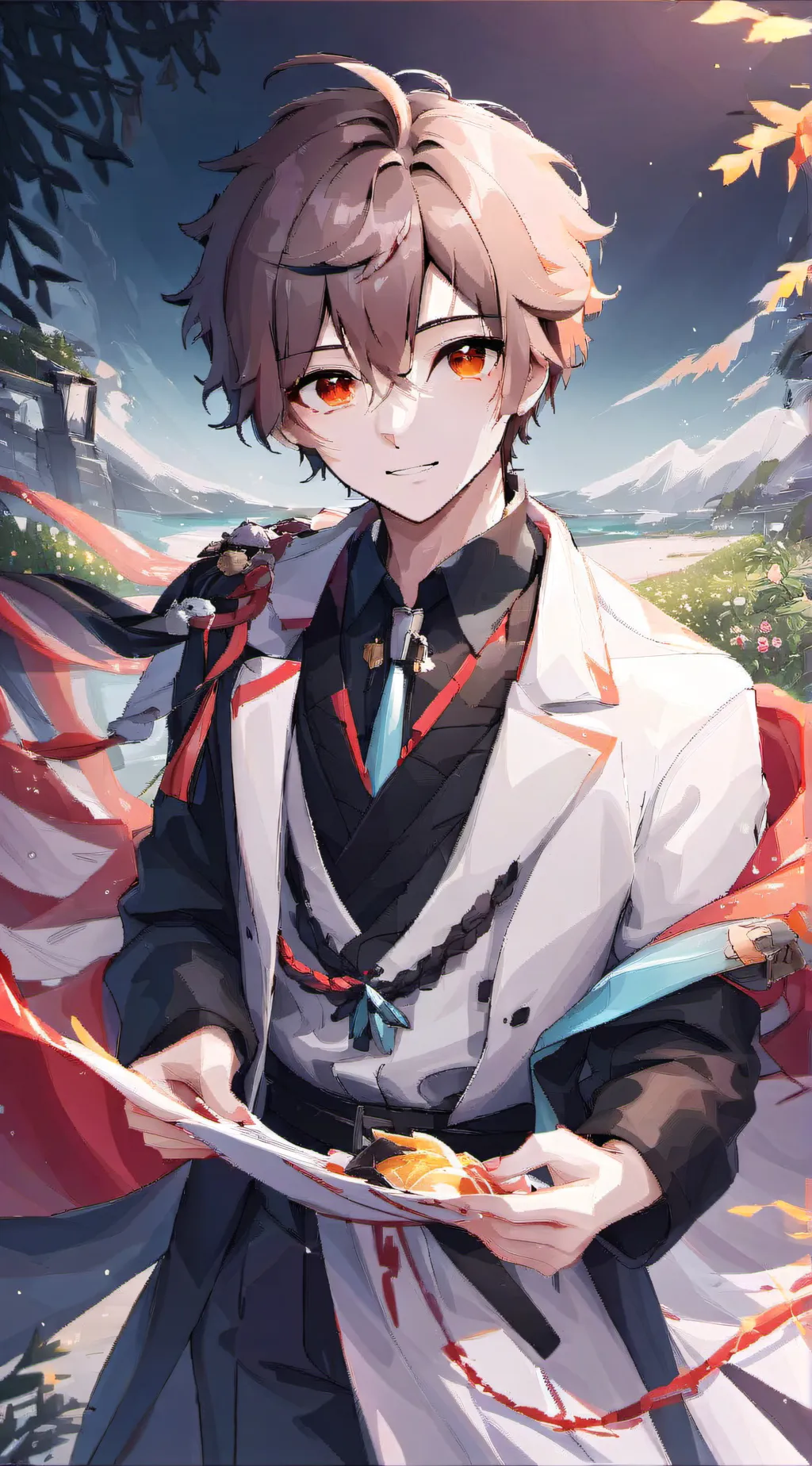 ai character: leo background
