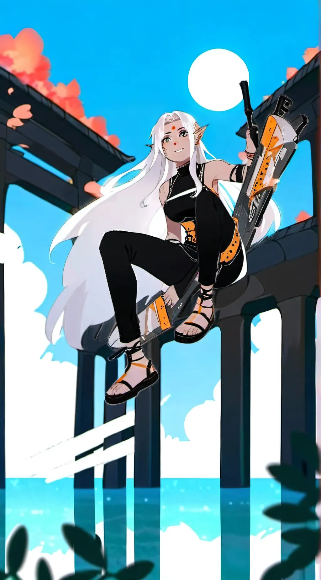 ai character: Xey background