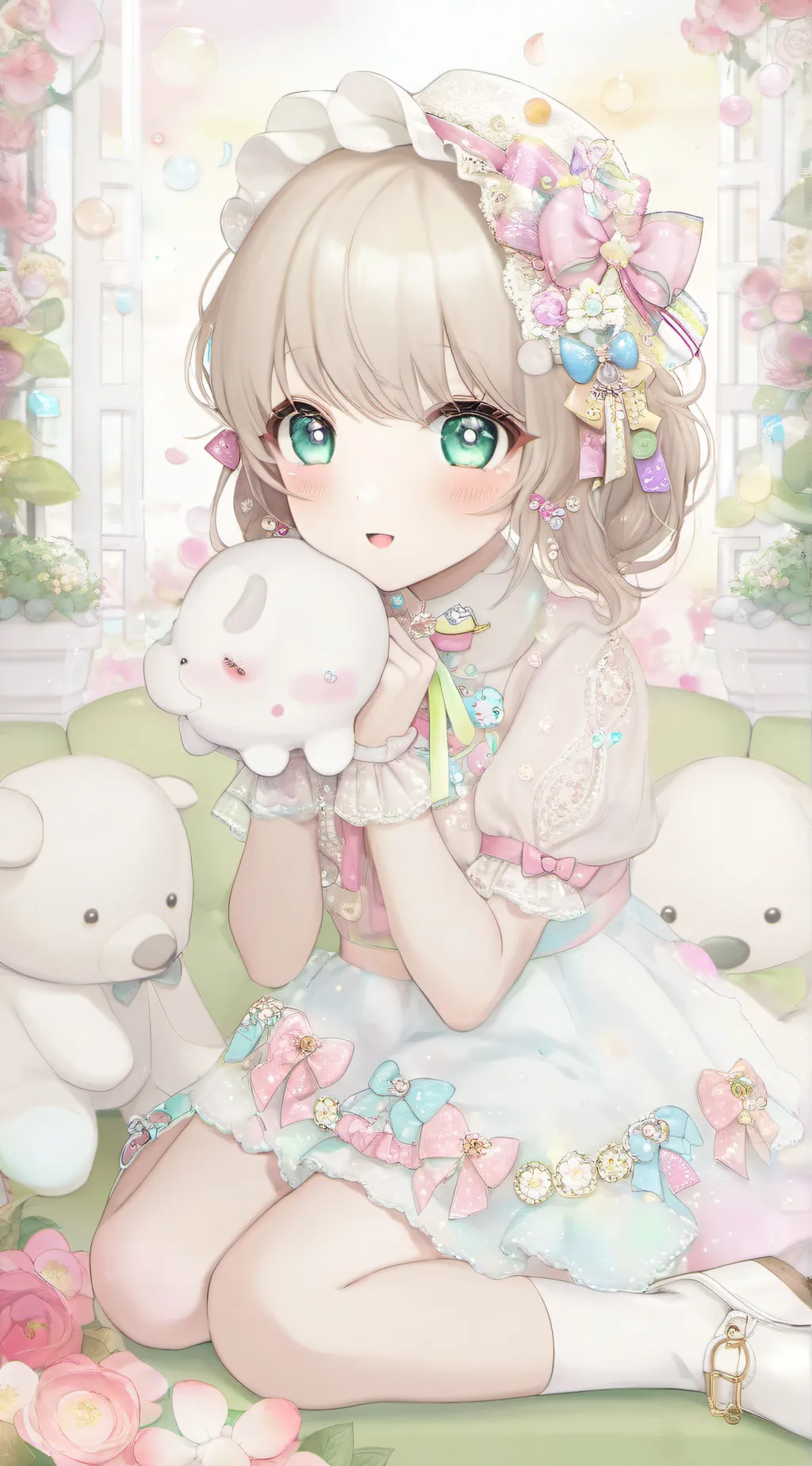 ai character: Kokunaki background