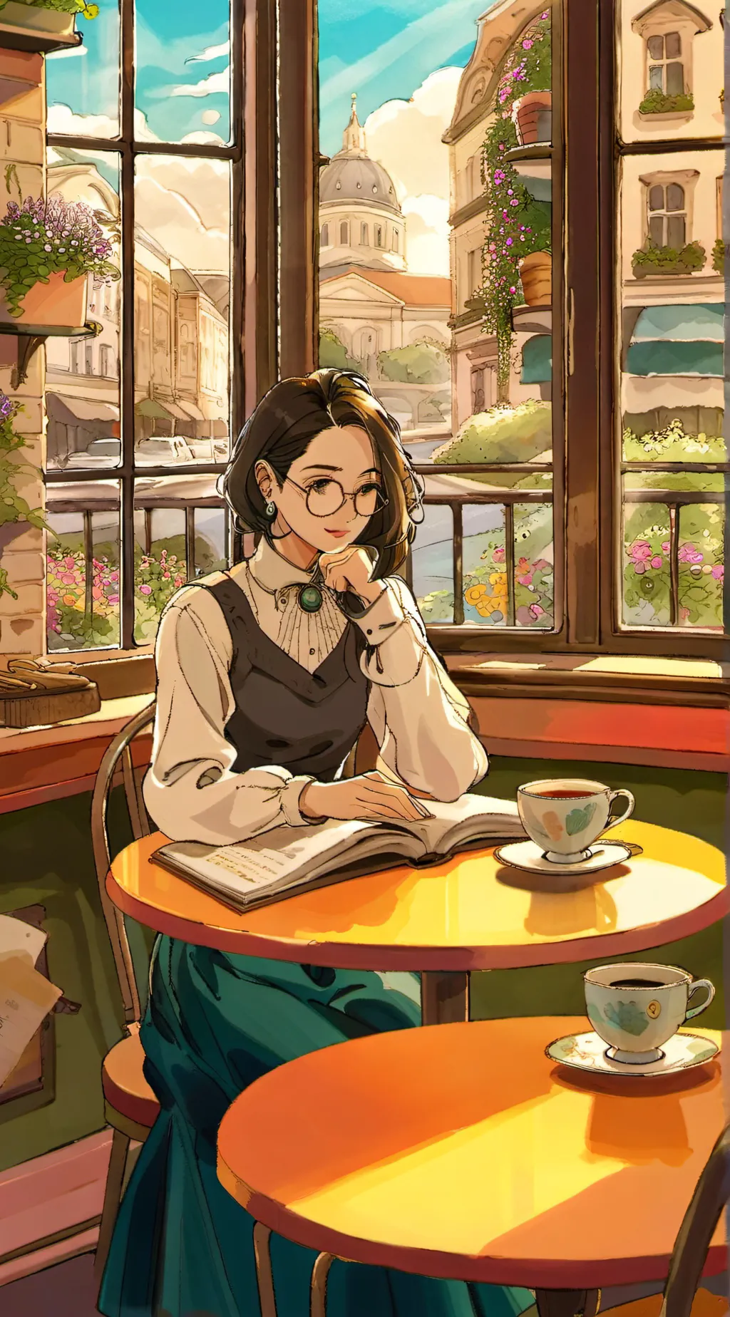 ai character: Elizabeth♡ background