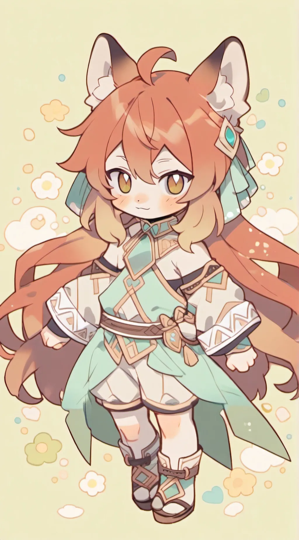 ai character: Rae-Rae background